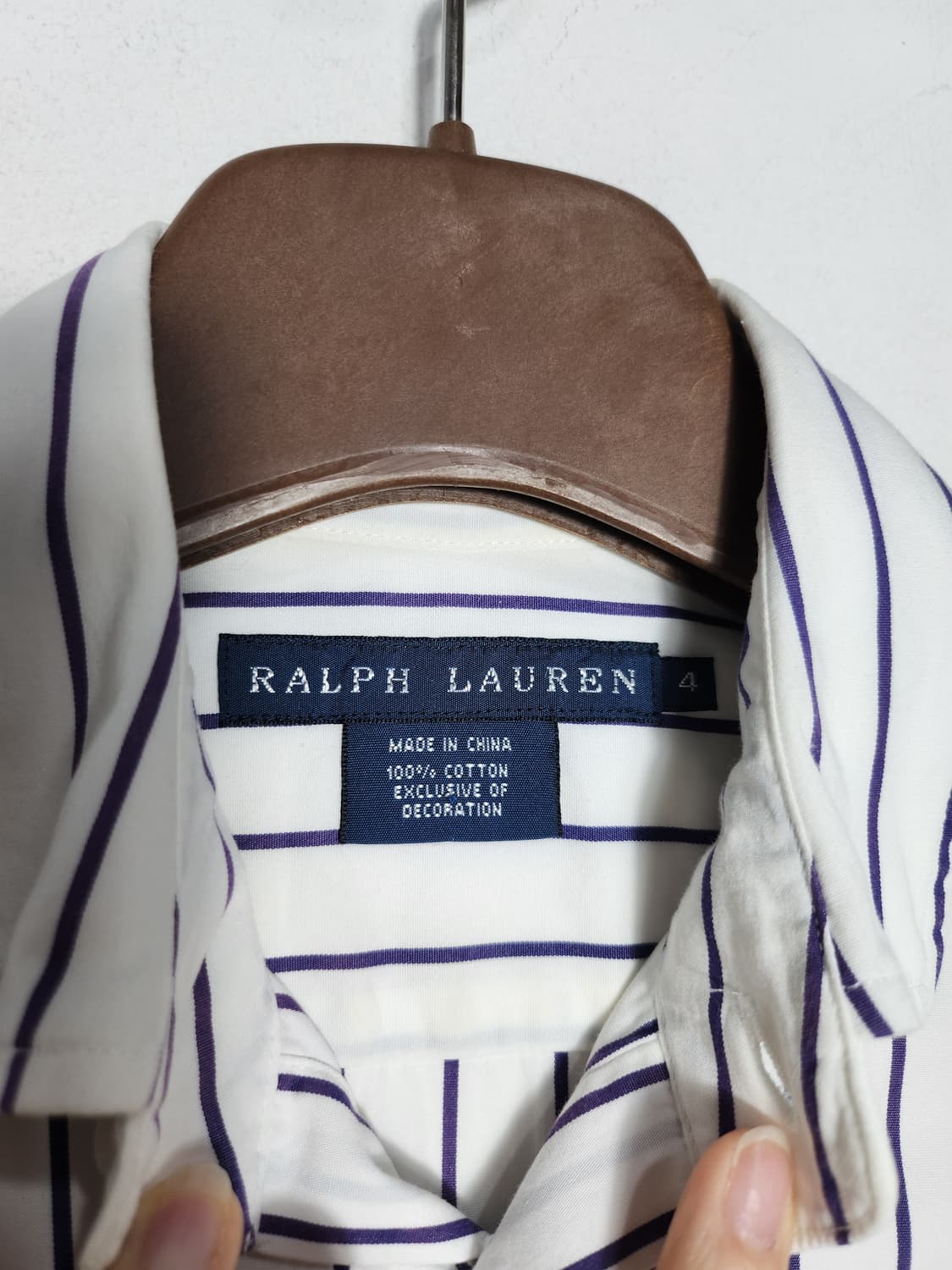 폴로 랄프로렌 스트라이프 반팔 셔츠 상품이미지3