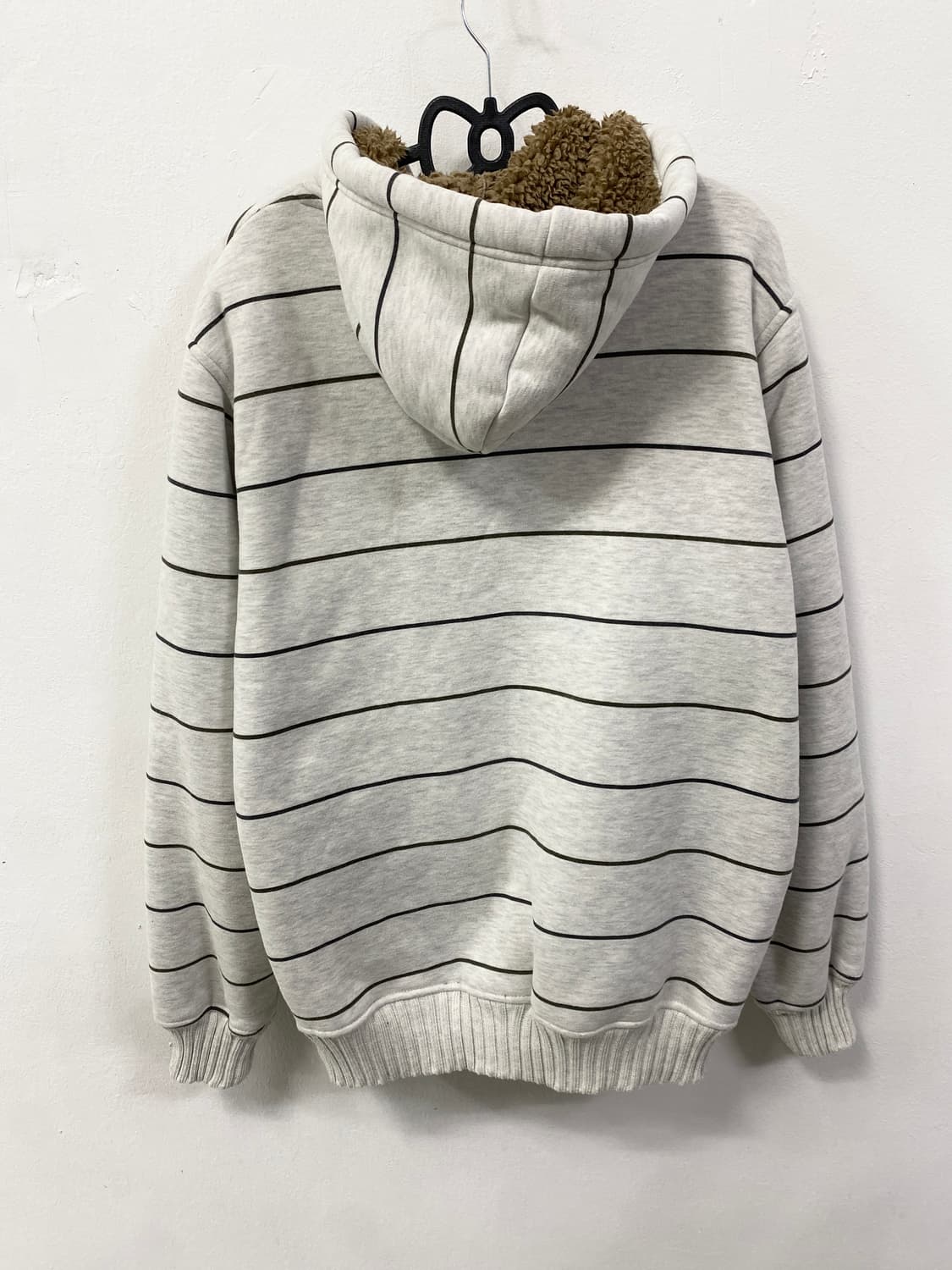 [CRU] y2k 스트라이프 폭닥 후드집업 상품이미지6