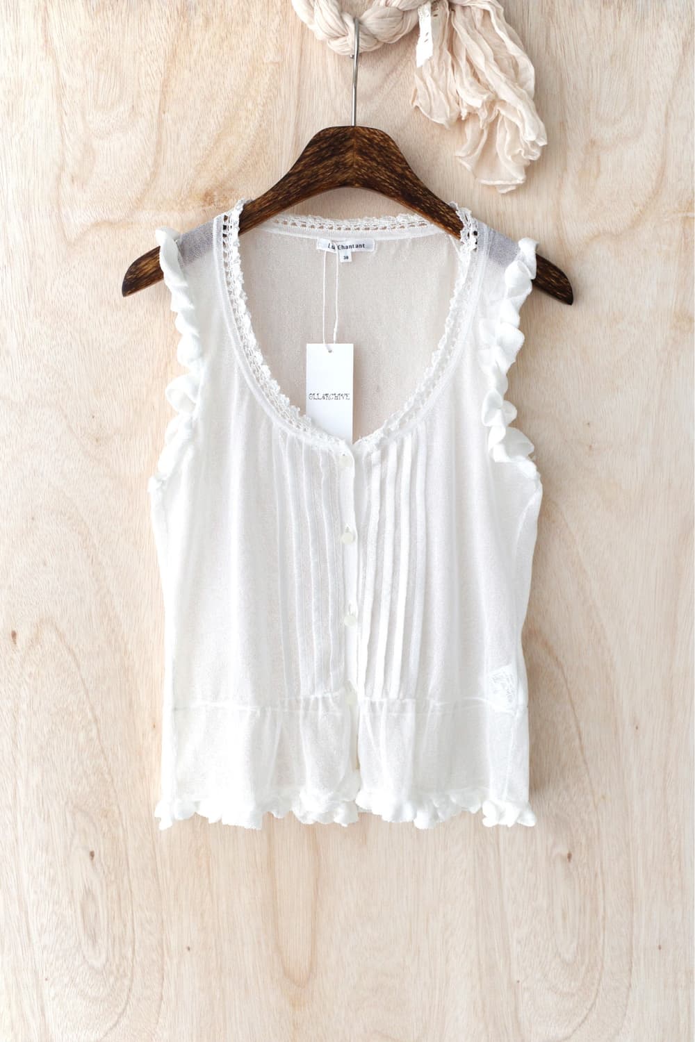 frill sleeveless 상품이미지1