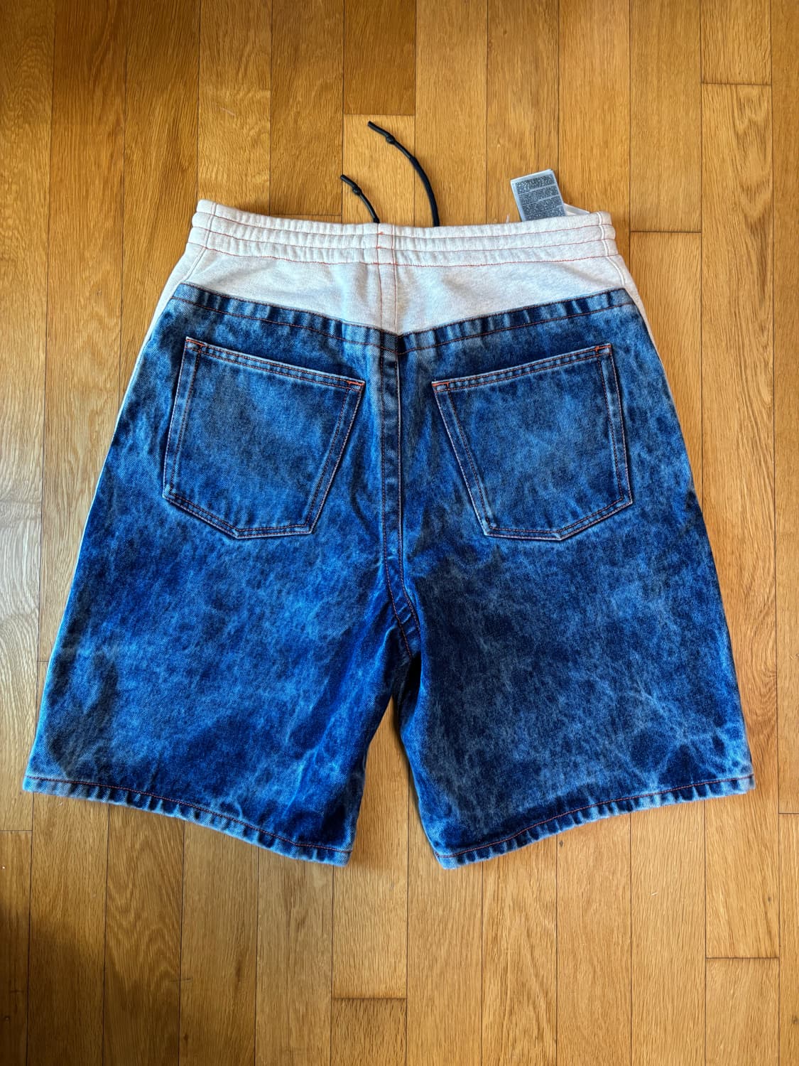 디젤 스웻 레이어드 데님 쇼츠 상품이미지2