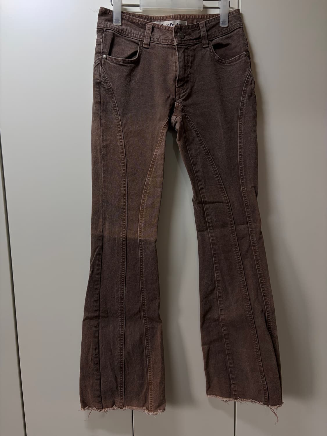 더오픈프로덕트 y2k 브라운 데님 바지 상품이미지2