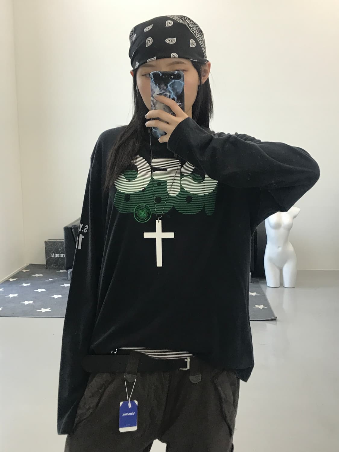 나이키 프린팅 롱슬리브 상품이미지2
