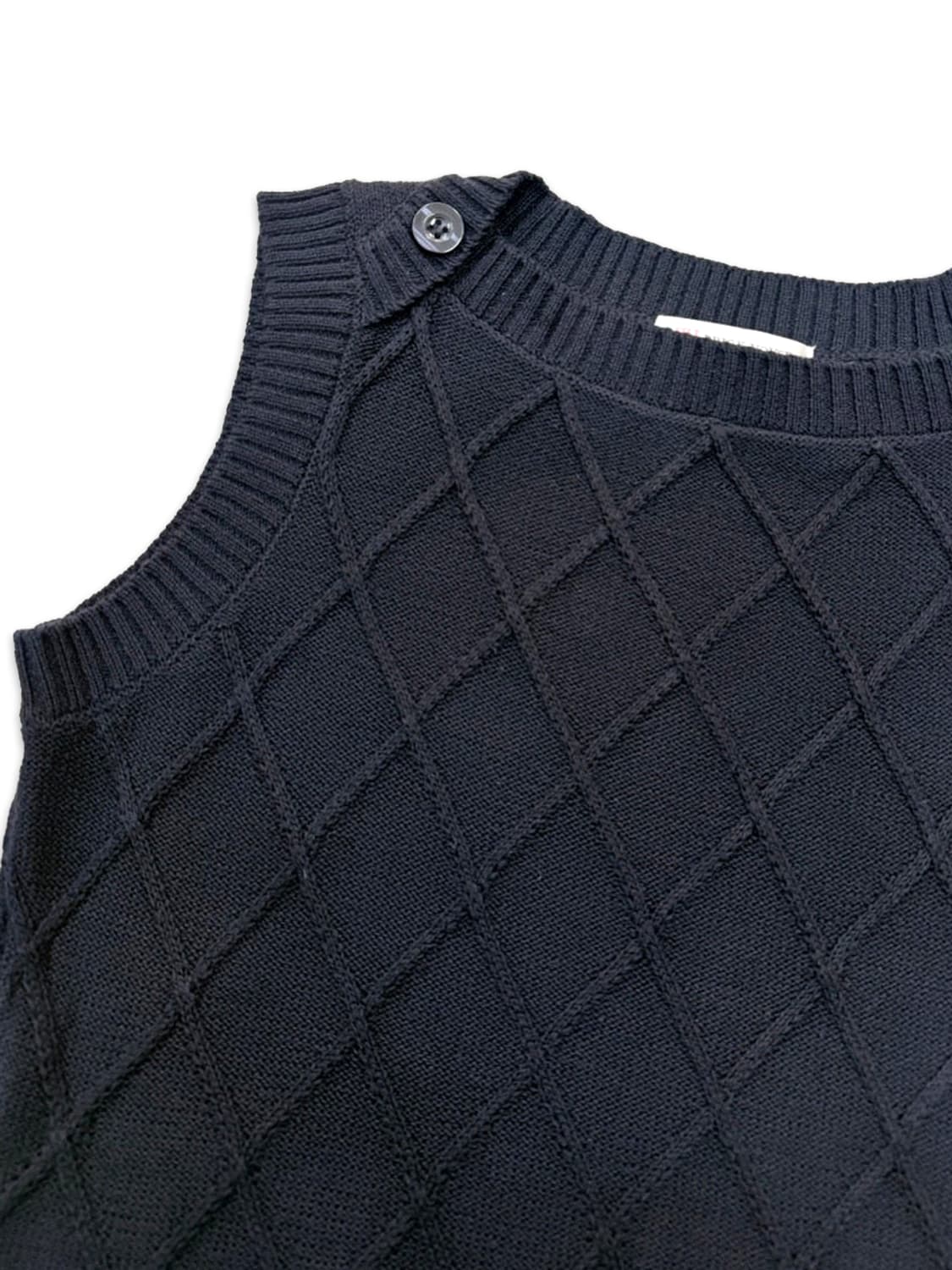 빈티지 BRICK HOUSE 네이비 어깨 단추 베스트 상품이미지2