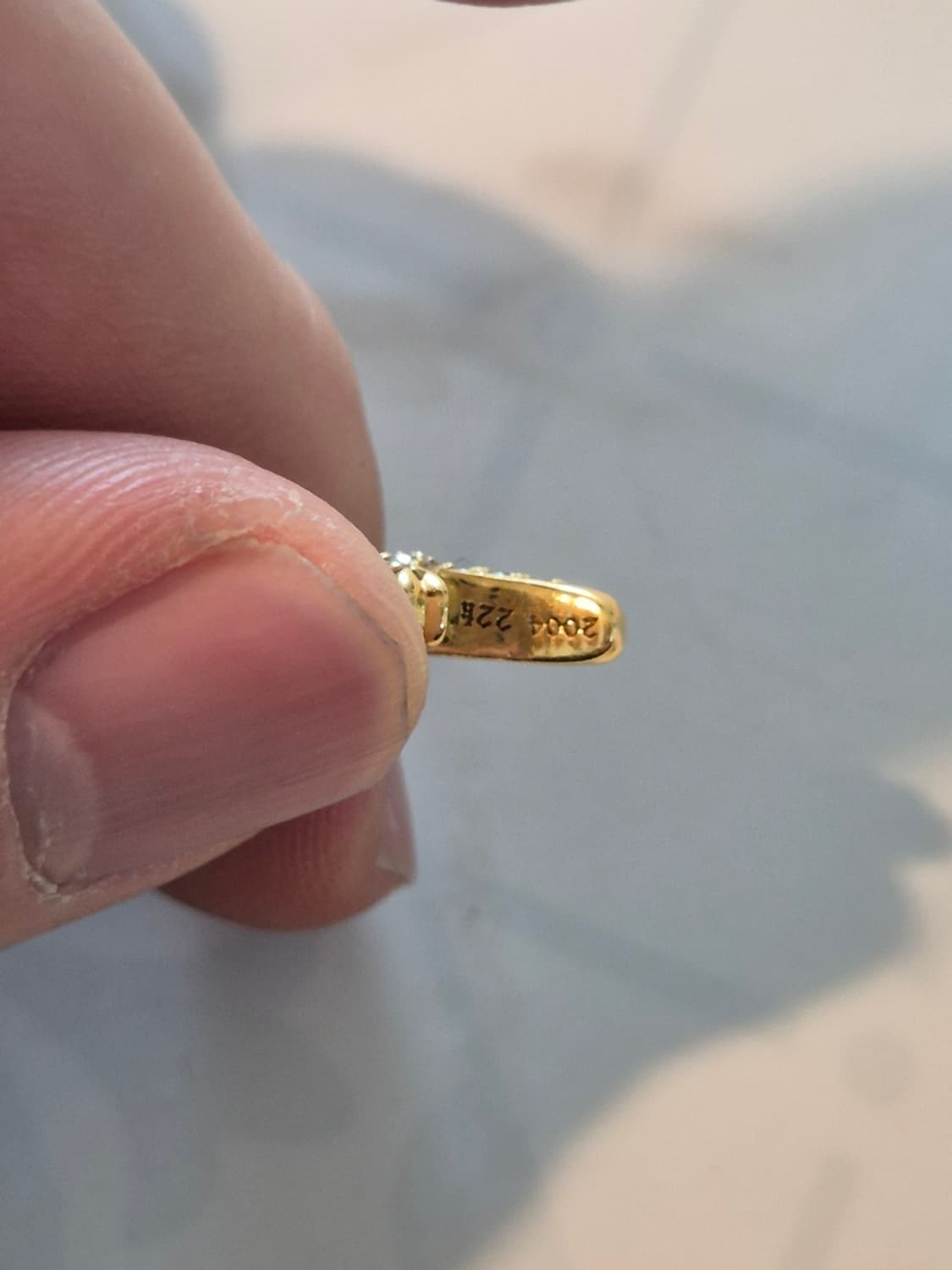 [Os] 크롬하츠 22k 타이니 베이비펫 팬던트 목걸이 상품이미지8