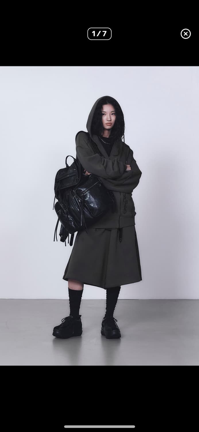 트리밍버드 지퍼 피니싱 후드+버뮤다 Zipper Finishing 상품이미지1