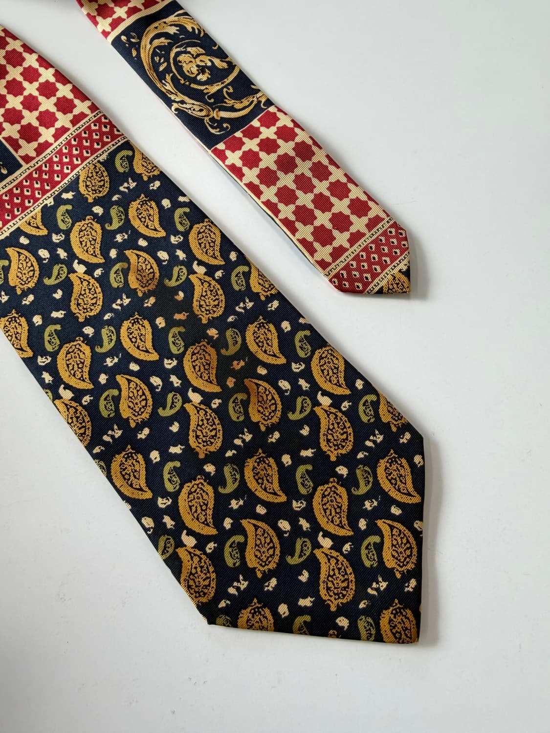 란체티 (Lancetti) 실크 넥타이 9.3cm 상품이미지4