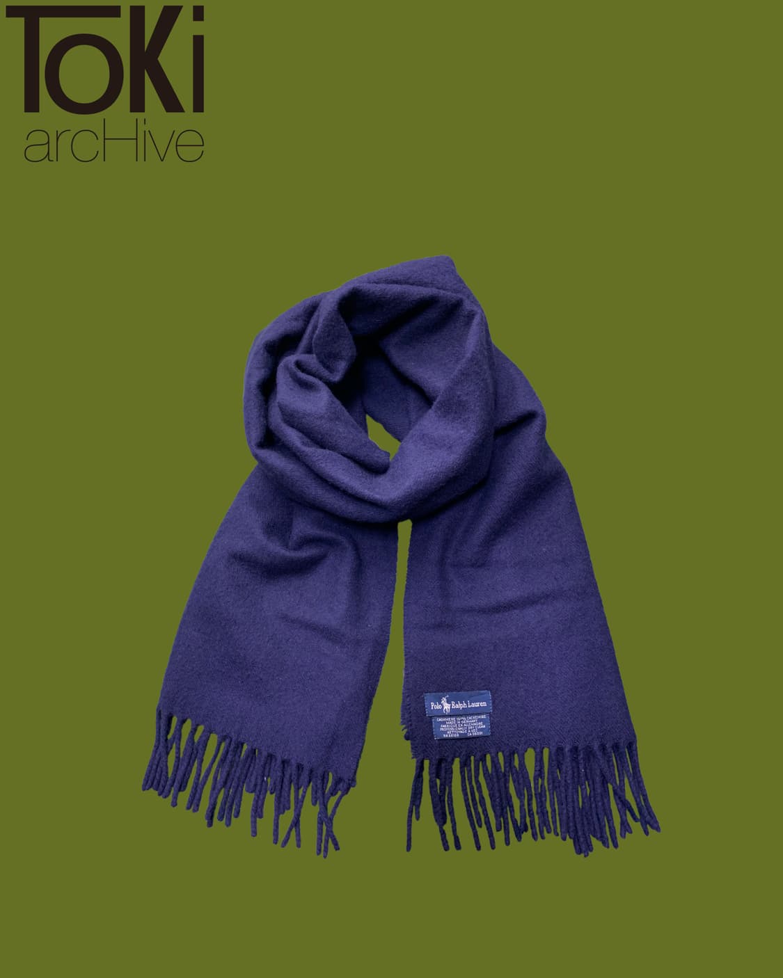 🇺🇸Polo Ralph Lauren Cashmere Scarf 상품이미지1