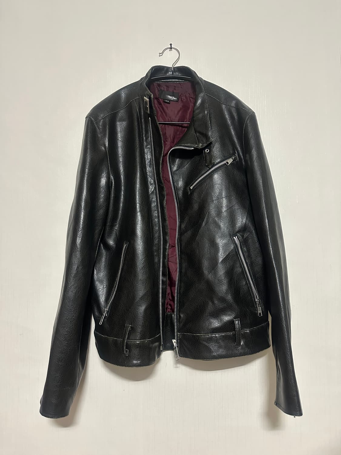 Japanese vintage vkei leather jacket 상품이미지1