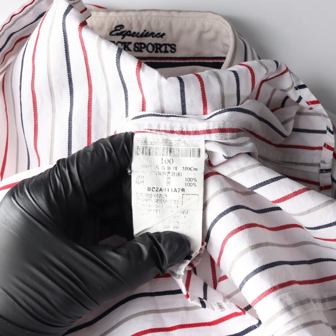 빈폴 데크 스포츠 멀티 스트라이프 셔츠 L 상품이미지6