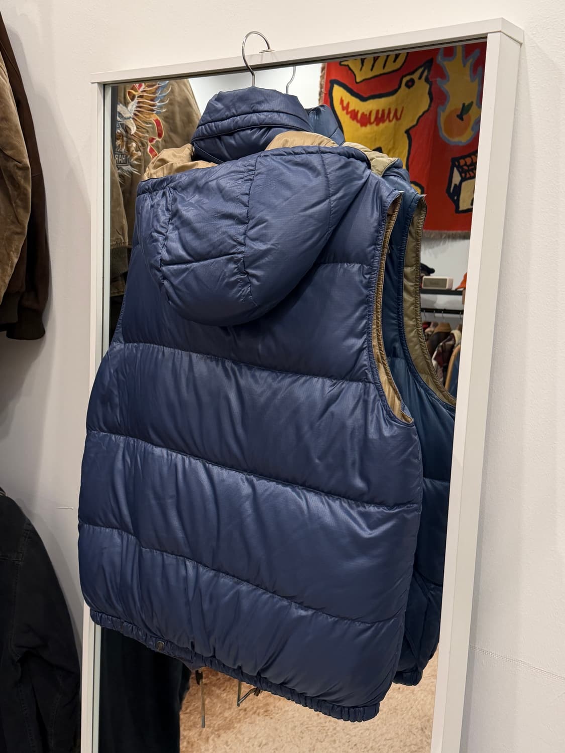 Polo ralph lauren 폴로 랄프로렌 레더 패치 푸퍼 베스트 상품이미지5