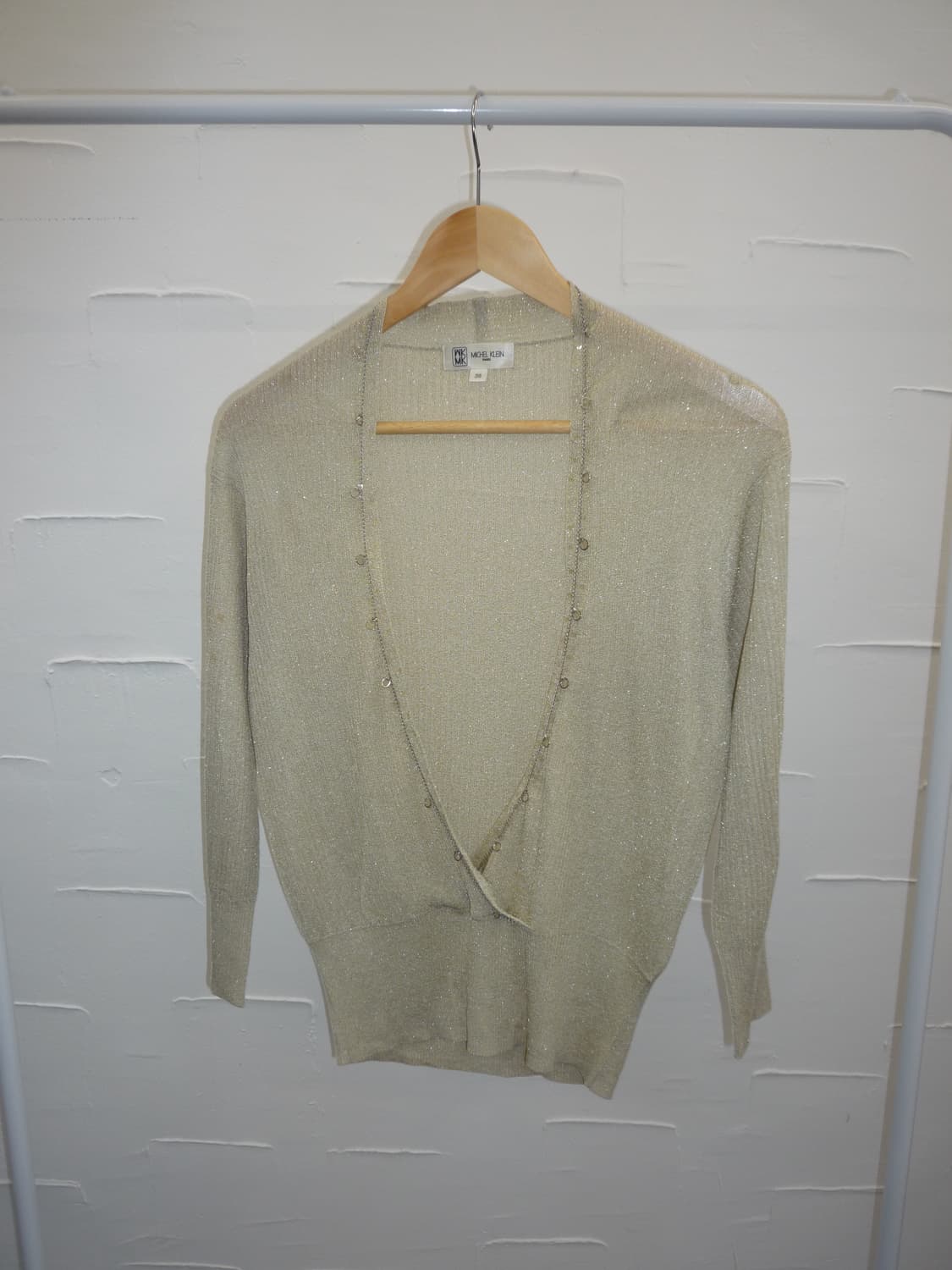chain neck line knit 상품이미지3
