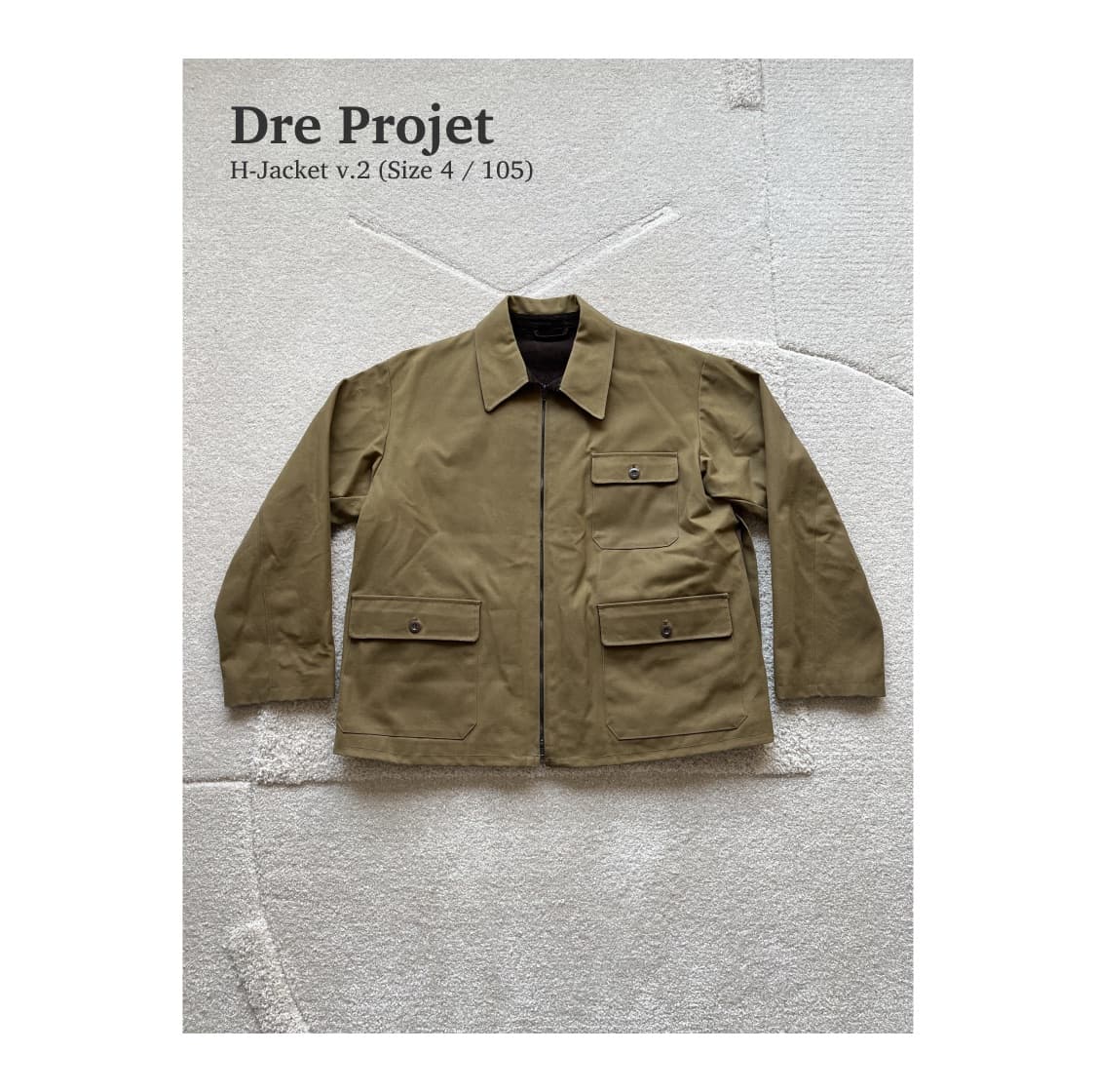 드레프로젯 H-jacket ver2 (4 size / 105) 상품이미지1