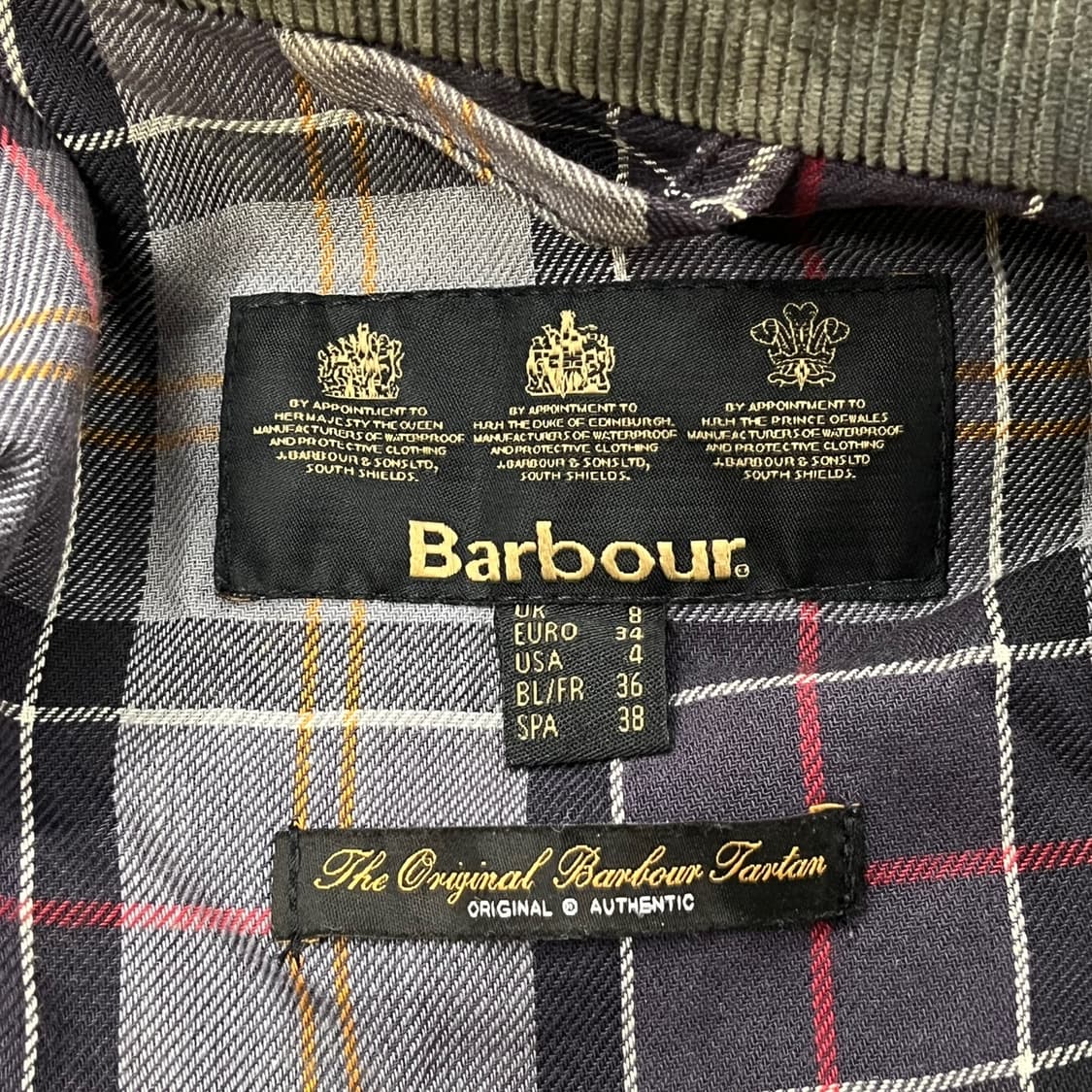 [정품] 바버 인터네셔널 블랙 자켓 b17 상품이미지6