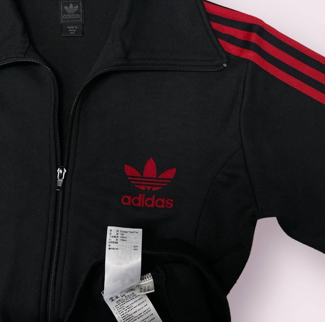 아디다스 유로파 검빨 져지 M 상품이미지3