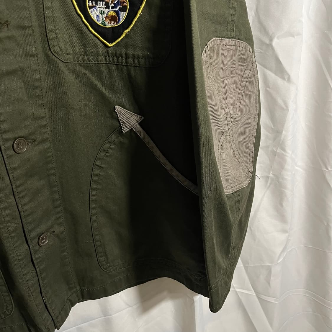 Cube Sugar . 카라리스 패치 코튼자켓 상품이미지4