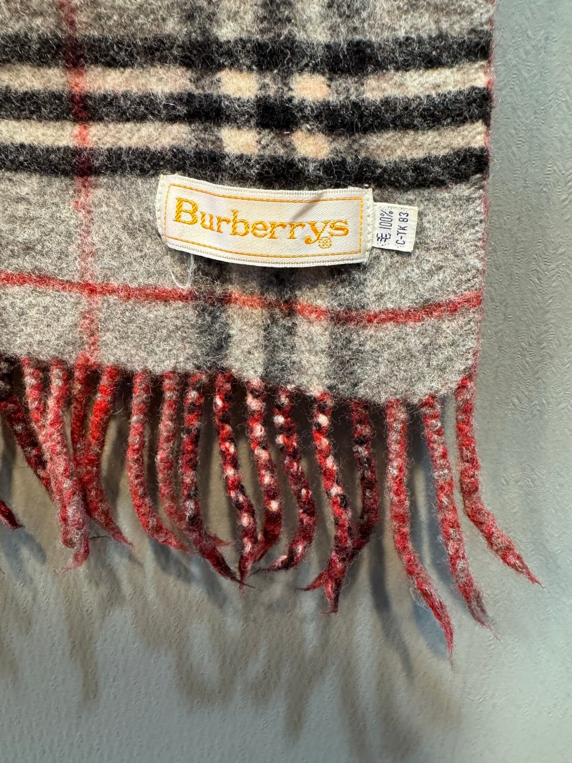 버버리 빈티지 머플러 상품이미지2