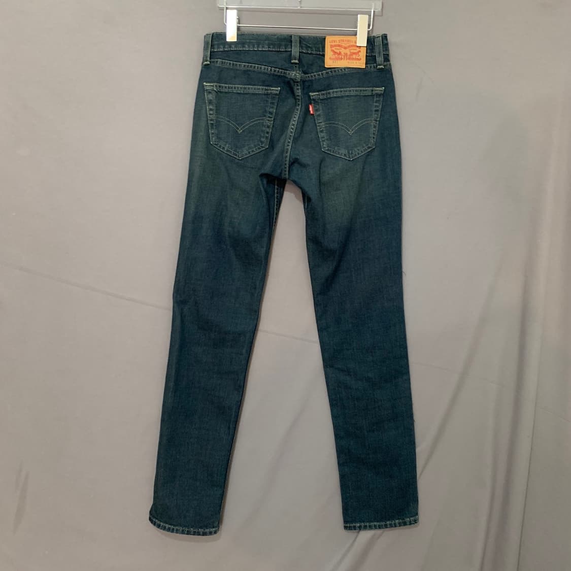 29인치 리바이스 511  워싱 스판 진청 데님 청바지 상품이미지2