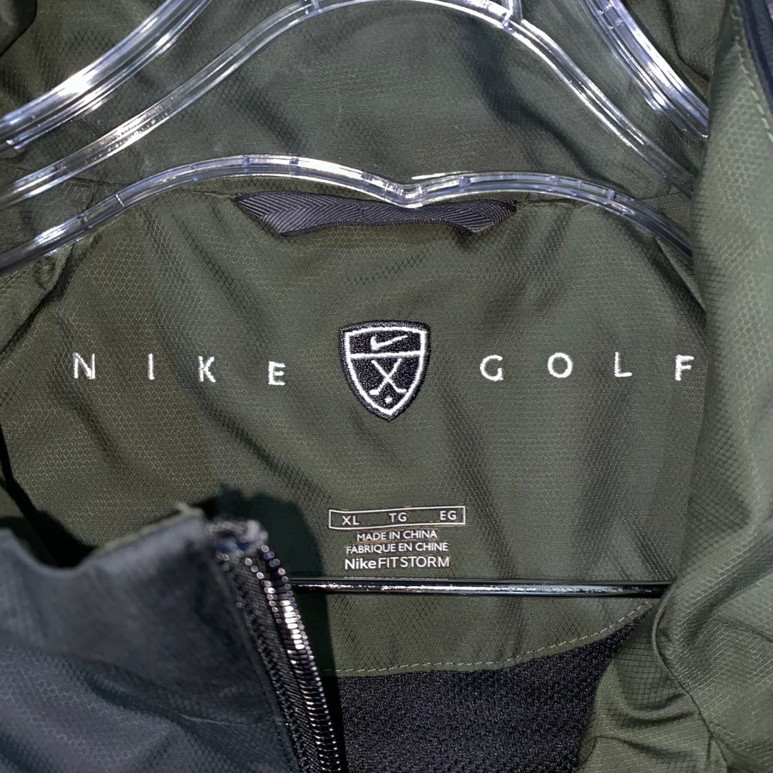 나이키 00's 팔분리형 고프코어 검녹 바람막이 XL 상품이미지7