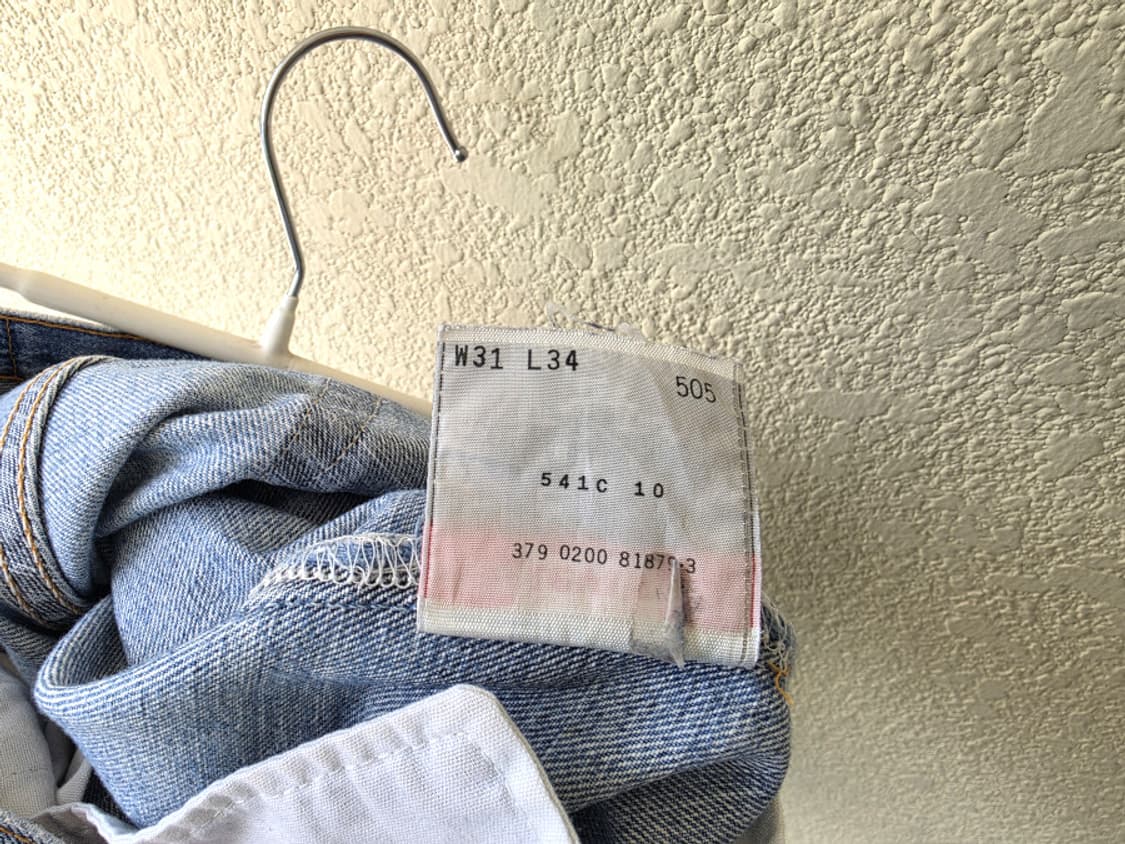 00s 리바이스505 (made in usa) 상품이미지10