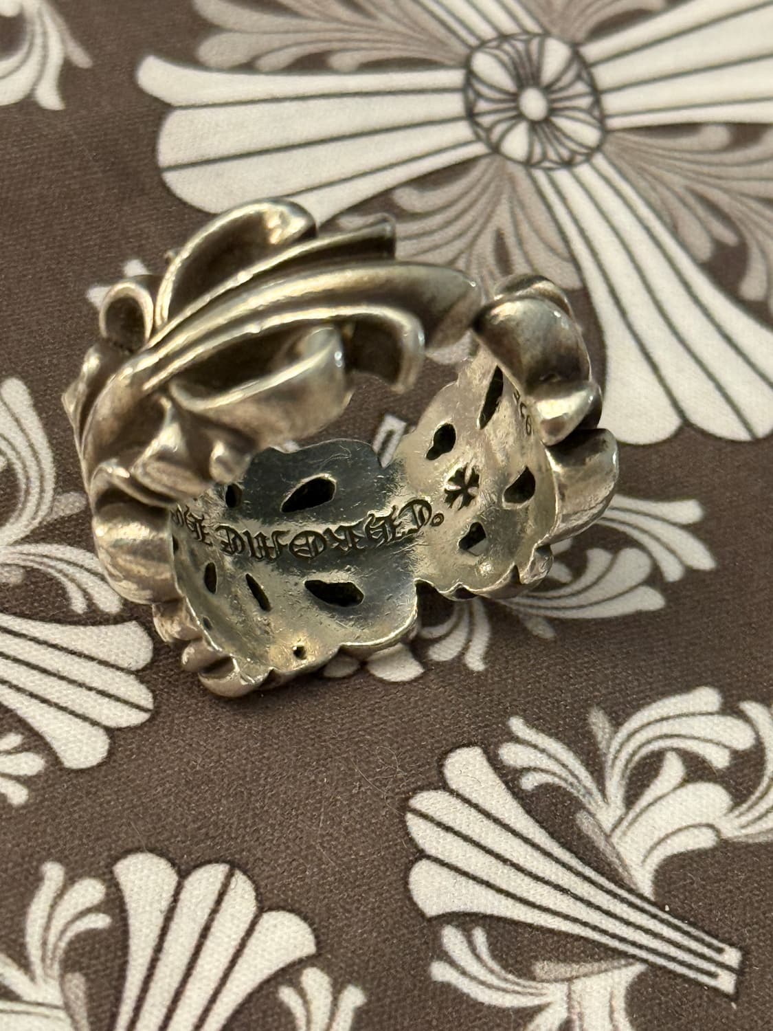 (22호)US11 크롬하츠 더블 플로랄링 상품이미지7