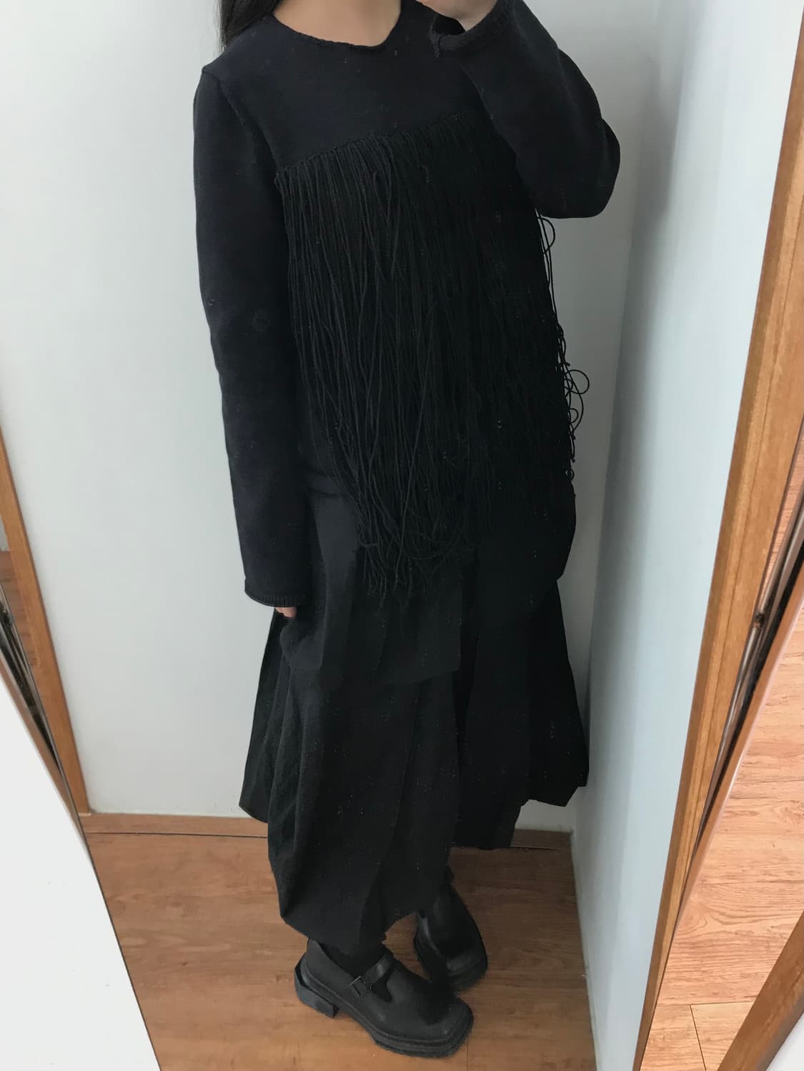 comme des garcons*2 fringe knit AD2021 상품이미지5