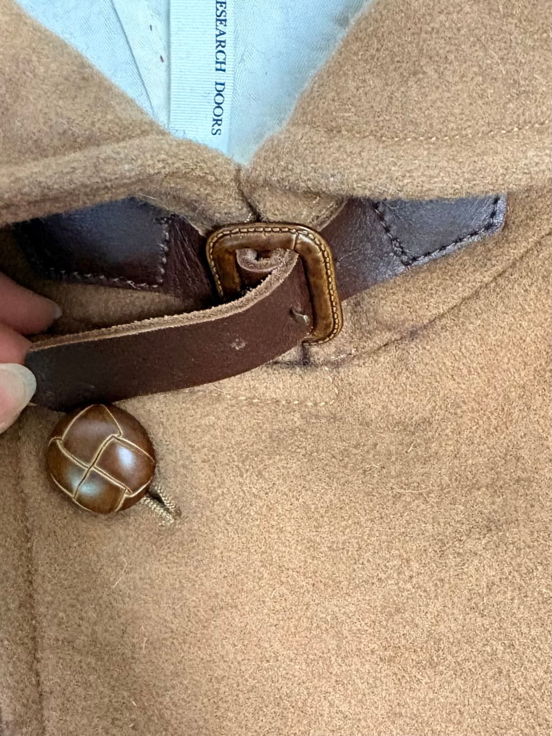 어반 리서치 도어즈 울 자켓 (카멜/빈티지) 상품이미지3