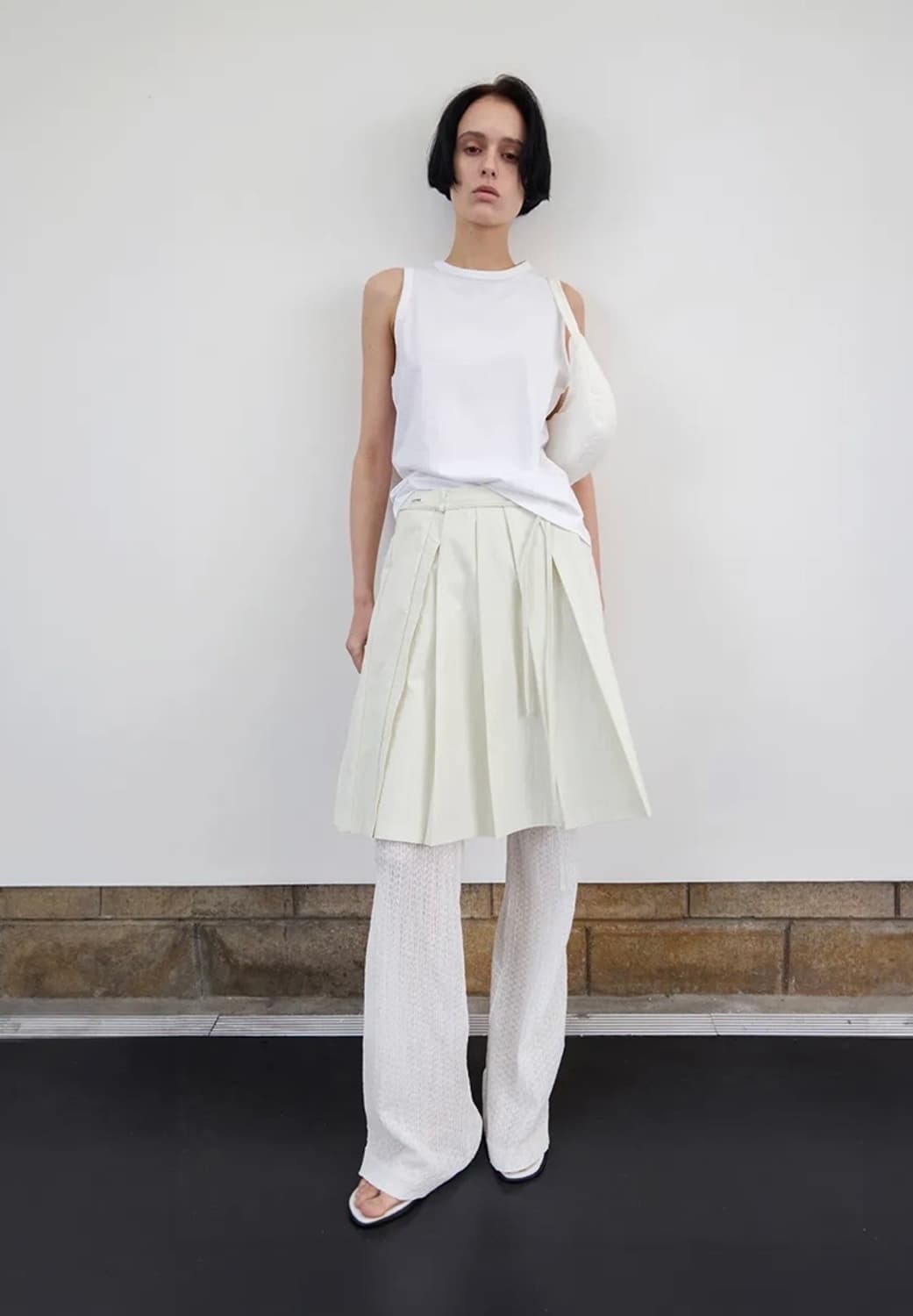 르바 아일렛 레이스 레이어드 팬츠 (새상품) 상품이미지3