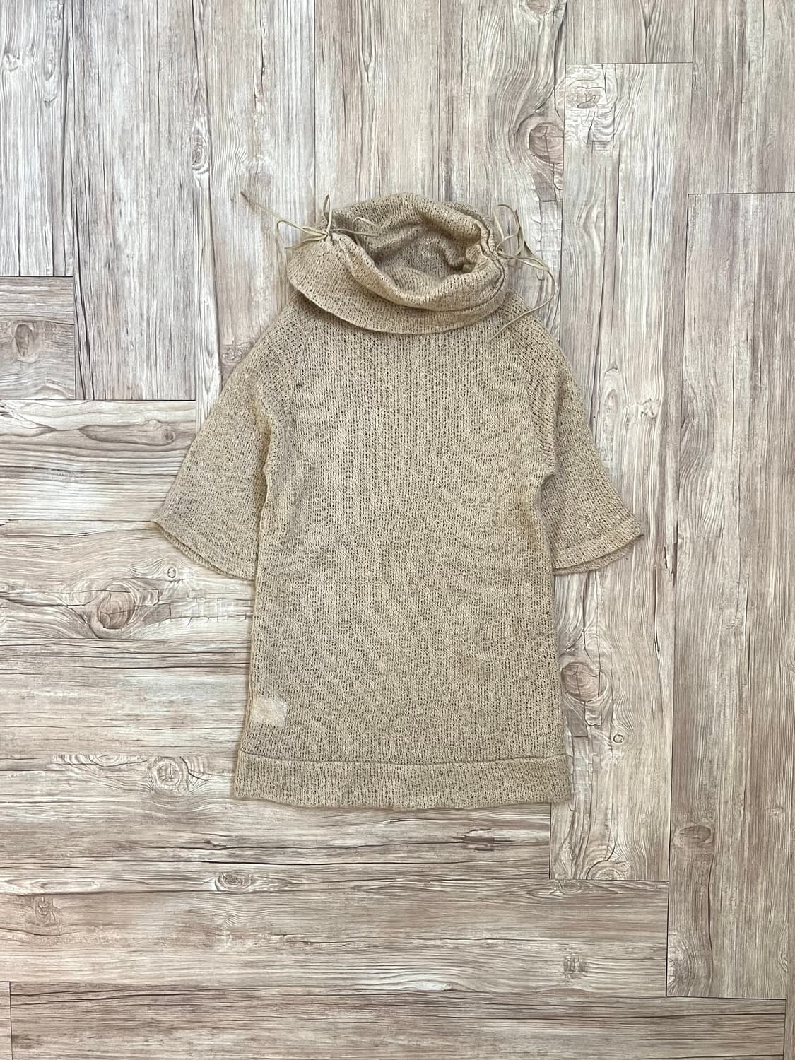 llMK 시스루 모헤어 터틀넥  상품이미지1