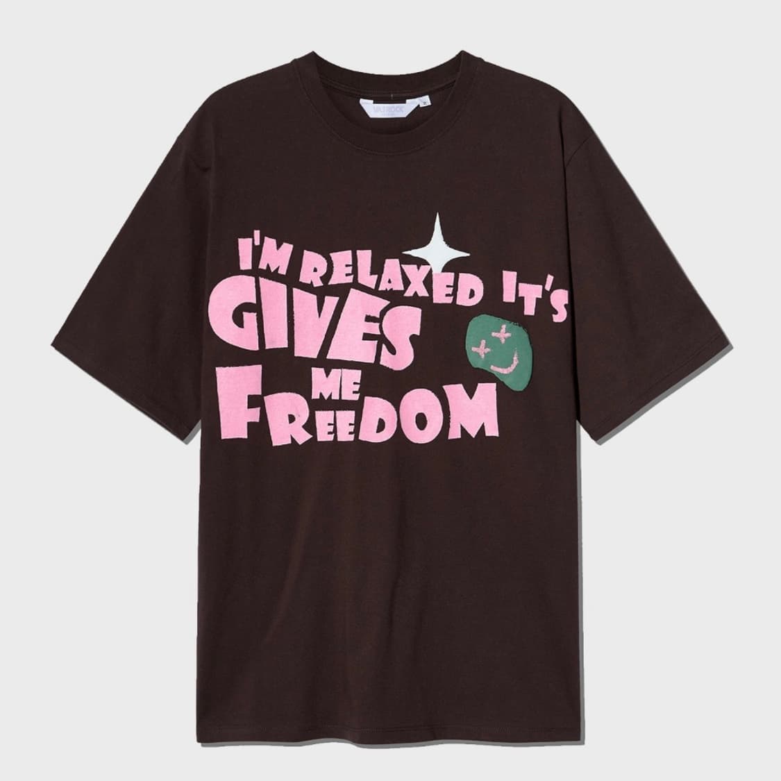 바스락 Slogan Artwork Short Sleeve T-shirts 상품이미지2