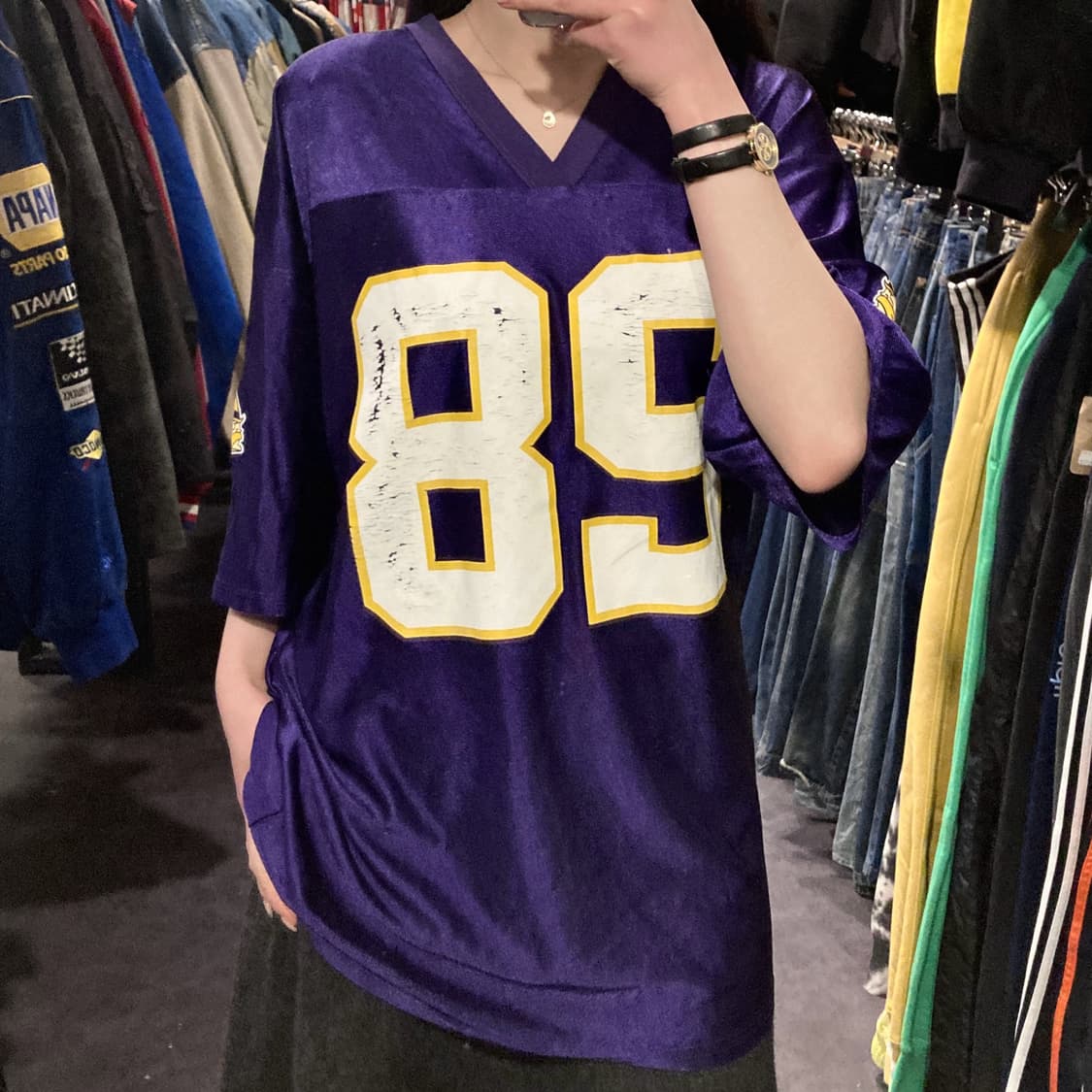 [IM] NFL 미네소타 바이킹스 아드리안 피터슨 NO.28 퍼플 져지 상품이미지3