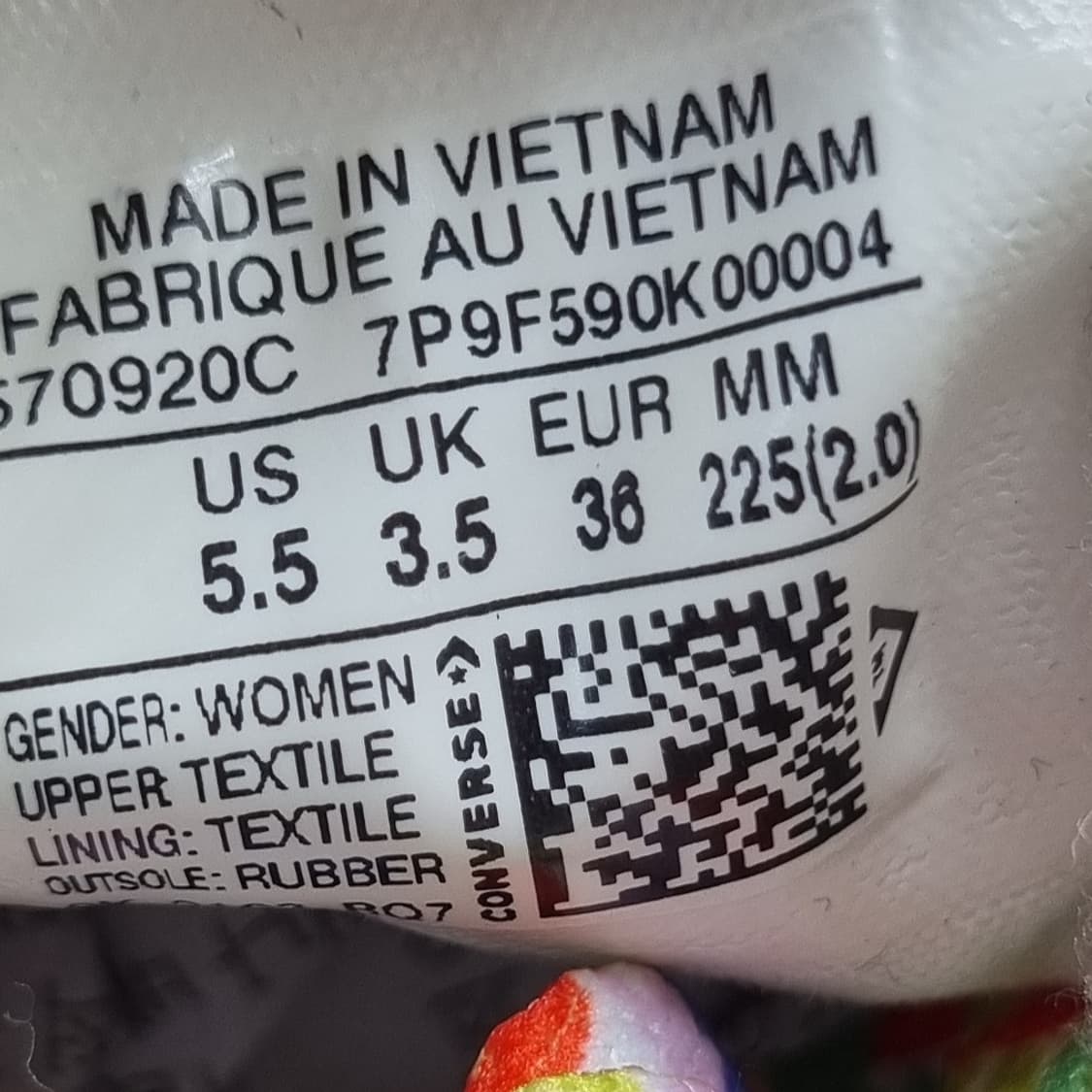 컨버스 척테일러 로우탑 스니커즈 225 상품이미지6