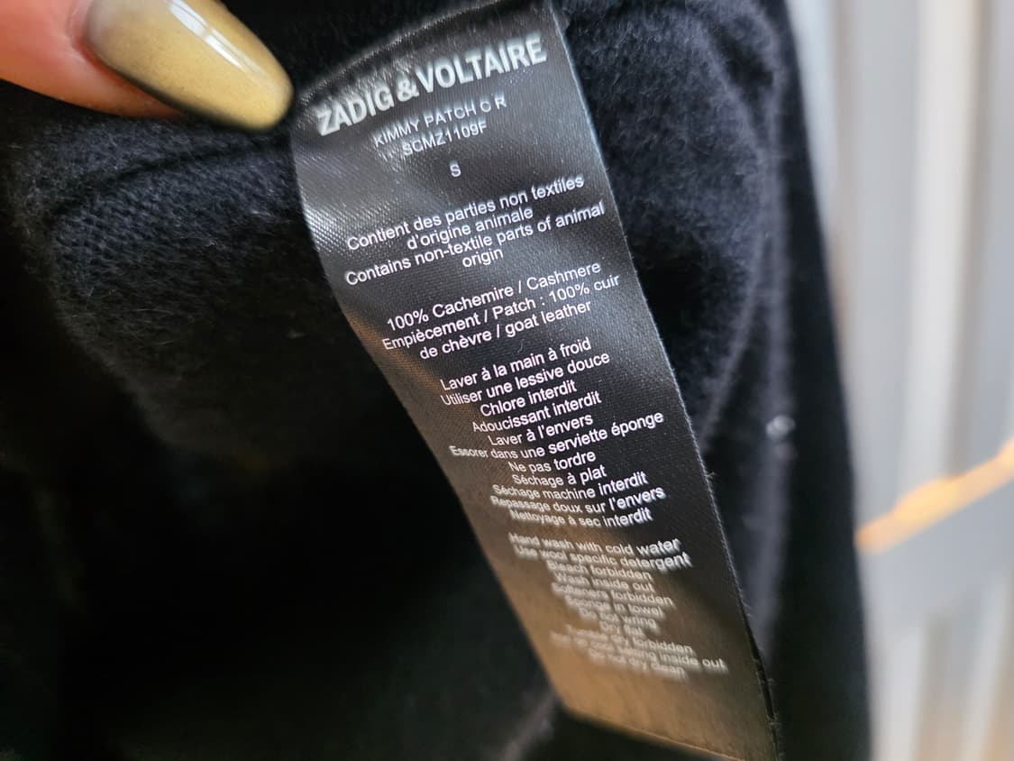 자딕엔볼테르 정품 캐시미어100니트 상품이미지9