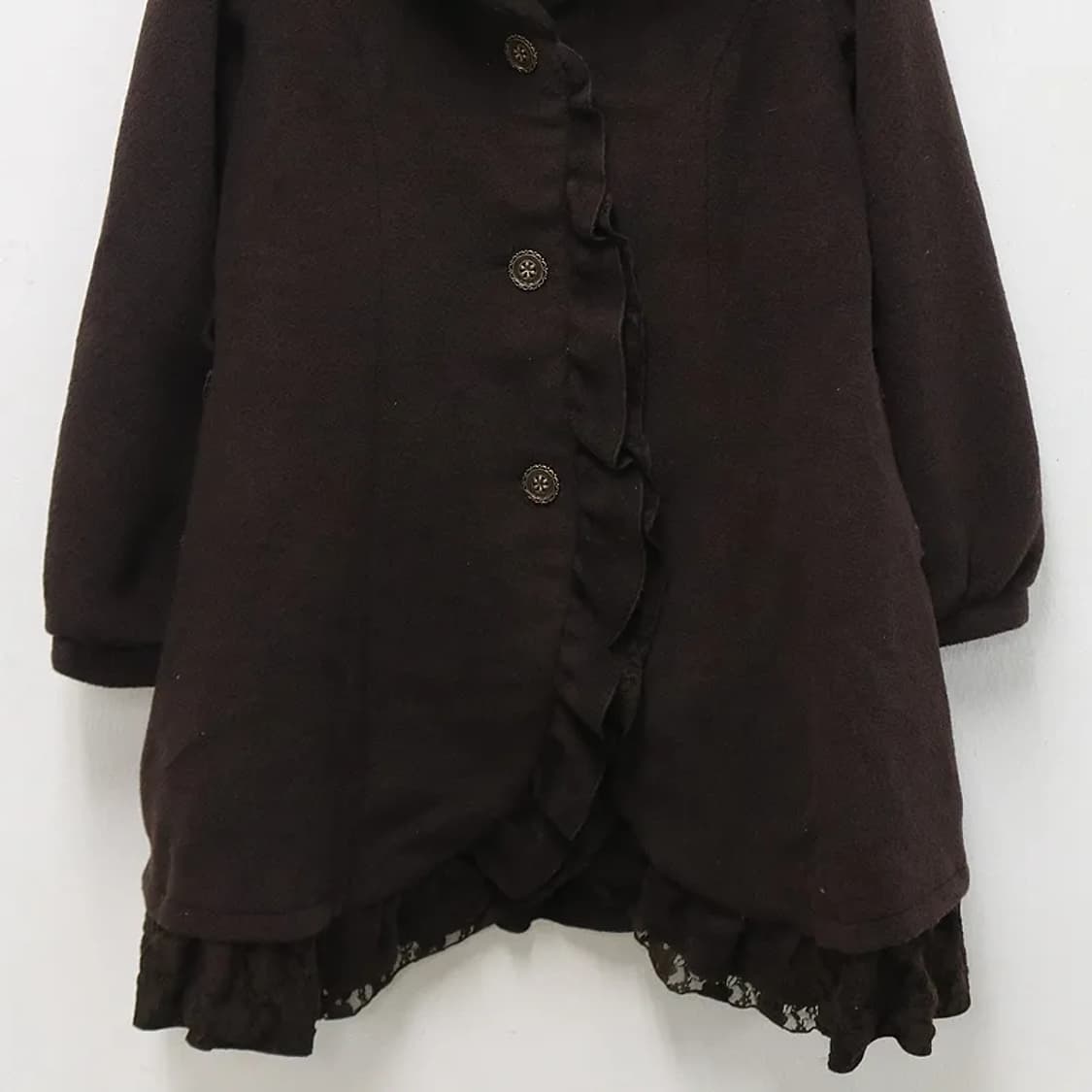 엑시즈팜 프릴 레이스 코트 64459 상품이미지4