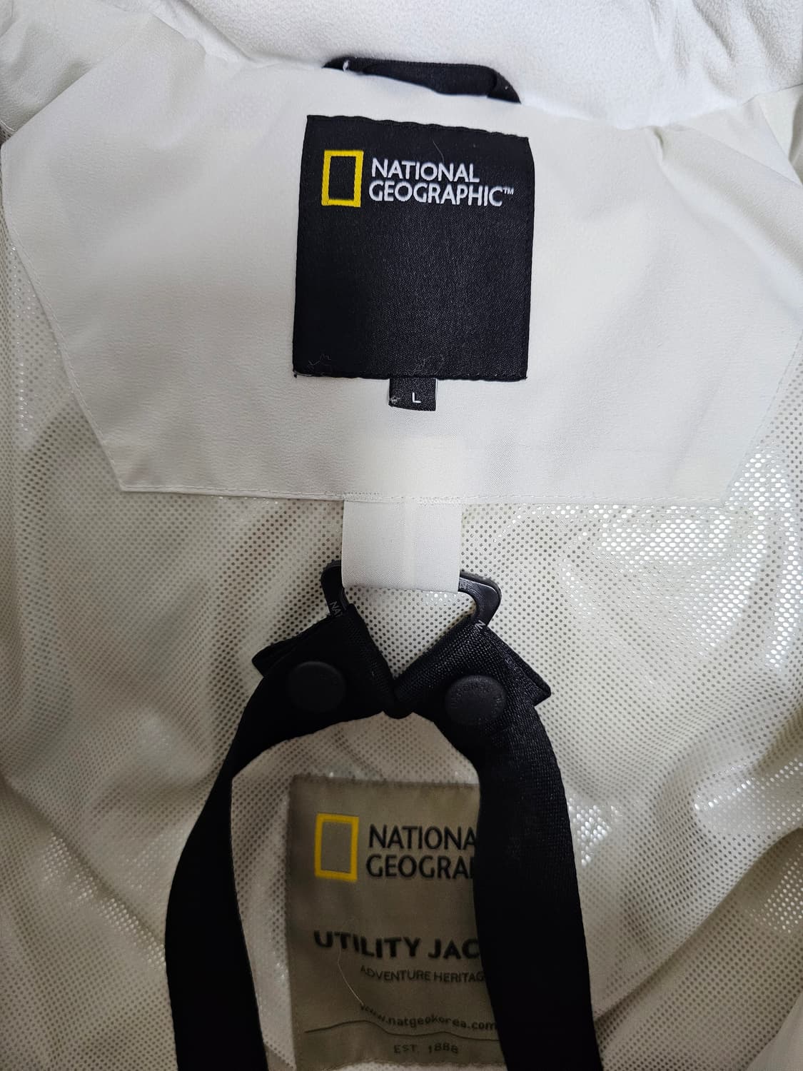 내셔널지오그래픽 덕다운롱패딩 L 상품이미지3