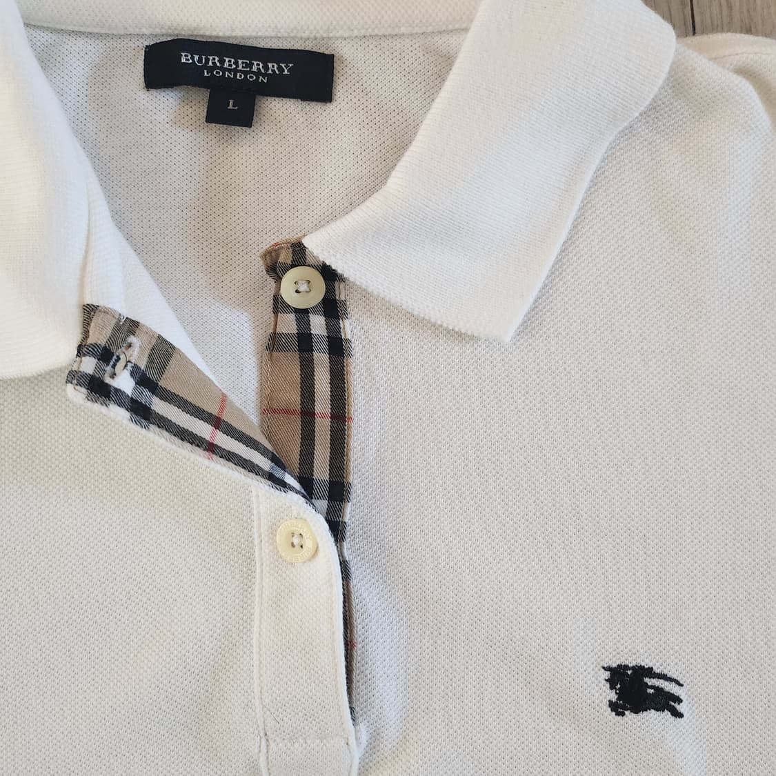 버버리 런던 카라티셔츠●남녀공용 상품이미지2