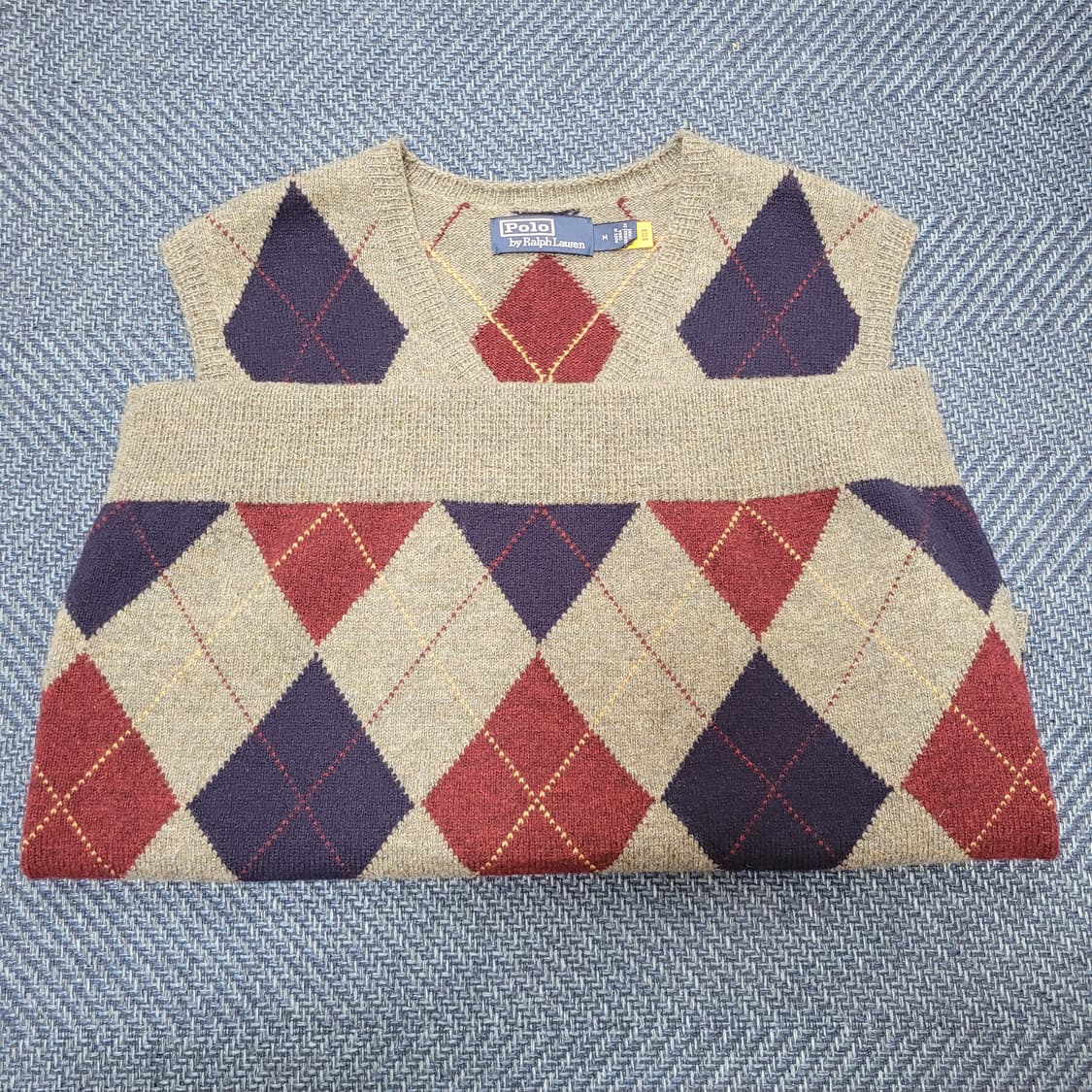 폴로 랄프로렌 울 베스트 상품이미지3