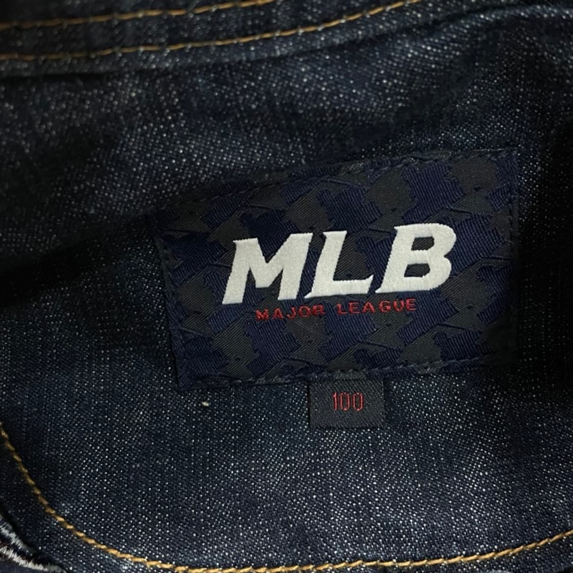 100 MLB 레이싱 데님 자켓  상품이미지3