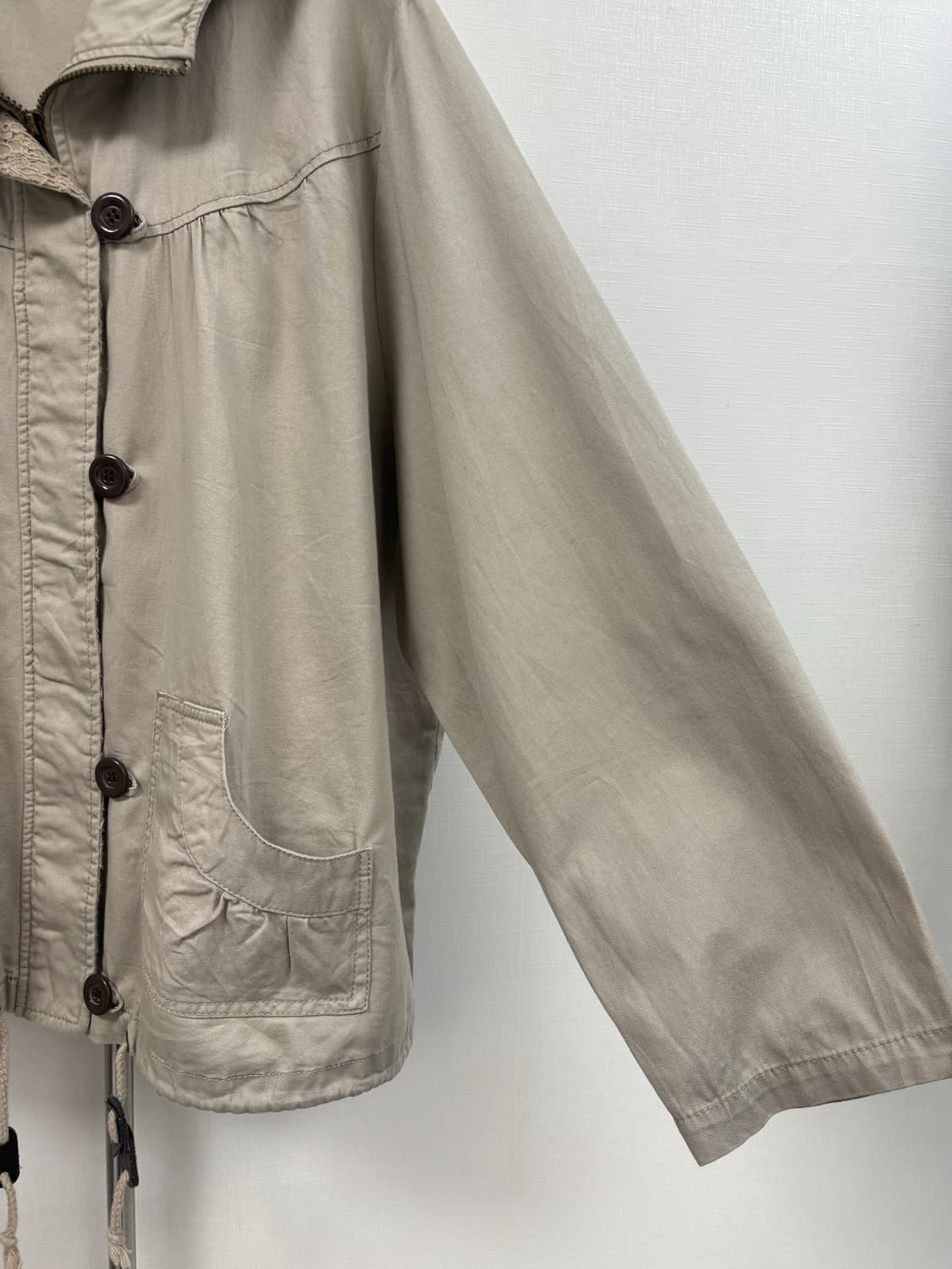 sprinkle 오버사이즈 후디 아방 자켓 상품이미지3