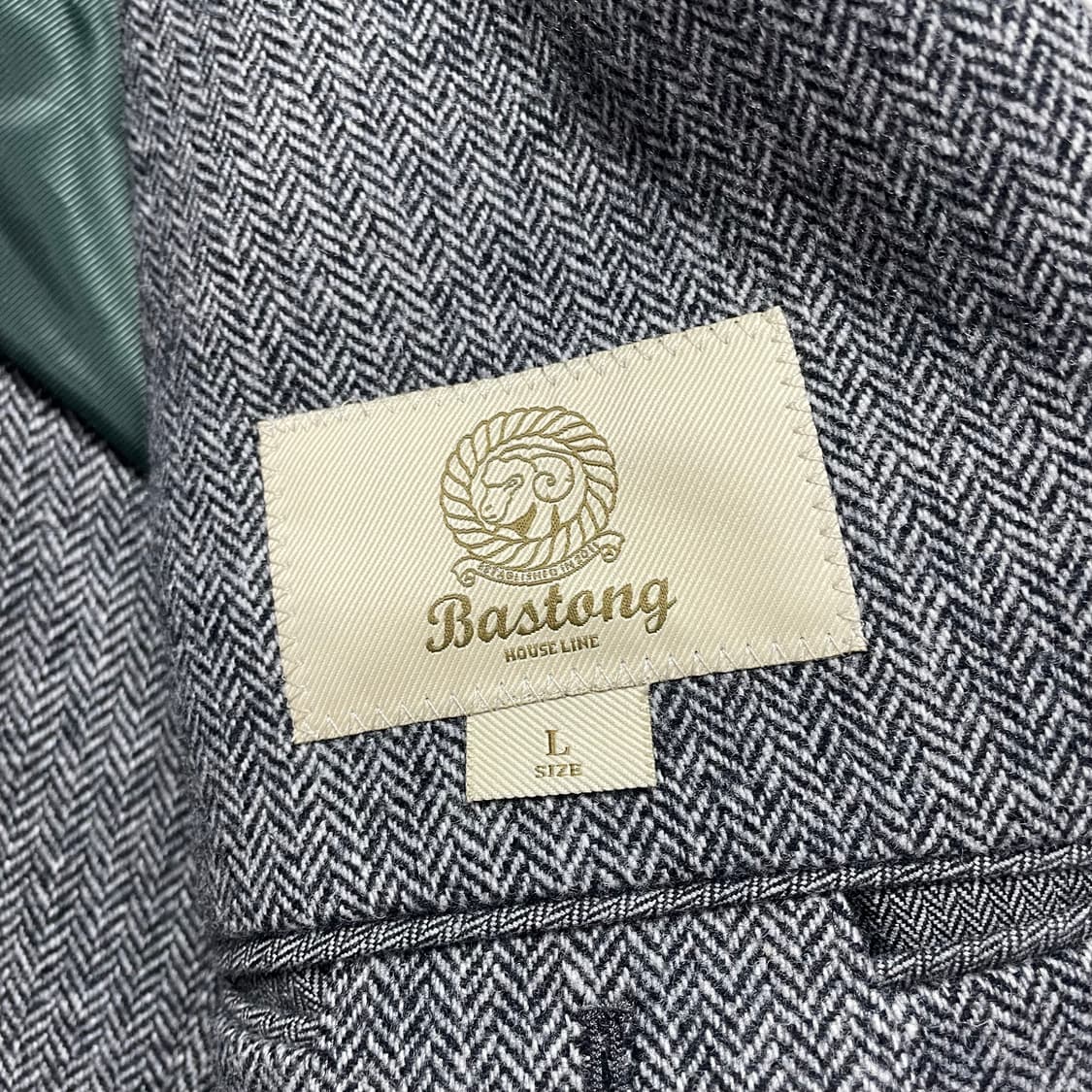 바스통107 헤링본 자켓 상품이미지5