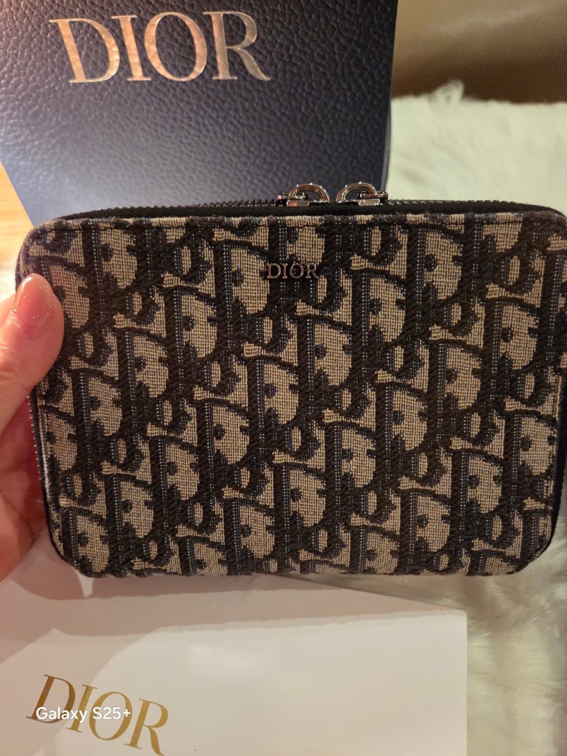 디올 오블리크 자카드 메신저백 상품이미지3