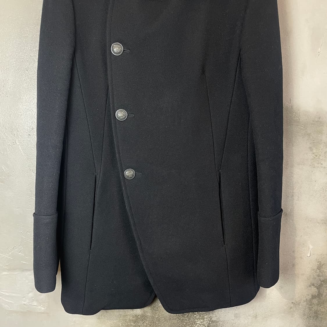 시스템 커브드 오피서 코트 상품이미지4