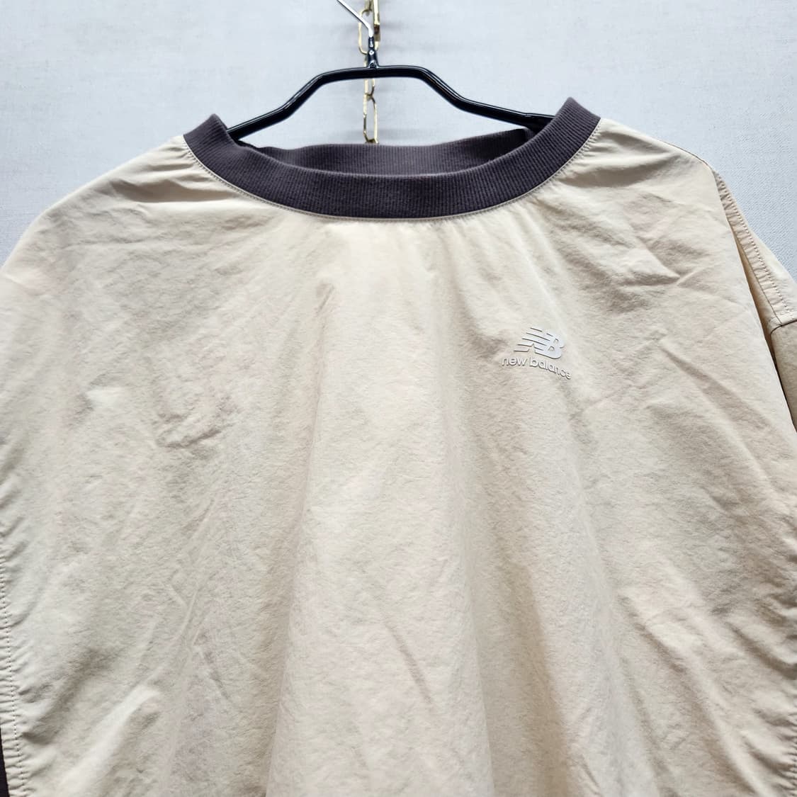 올드스쿨 뉴발란스 아노락 배색 맨투맨 90(free) 상품이미지2