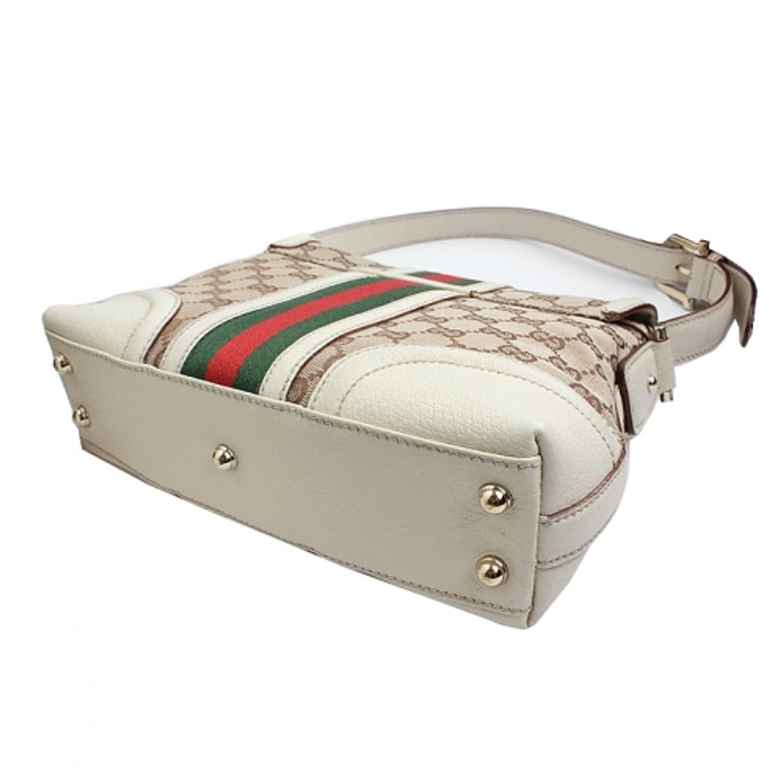 구찌 삼선 한정판 GG 캔버스 숄더백(145999) 상품이미지4