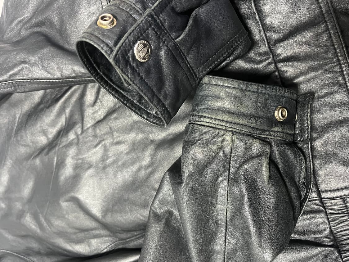 런던포그 빈티지 양가죽 봄버자켓 여성88 상품이미지5