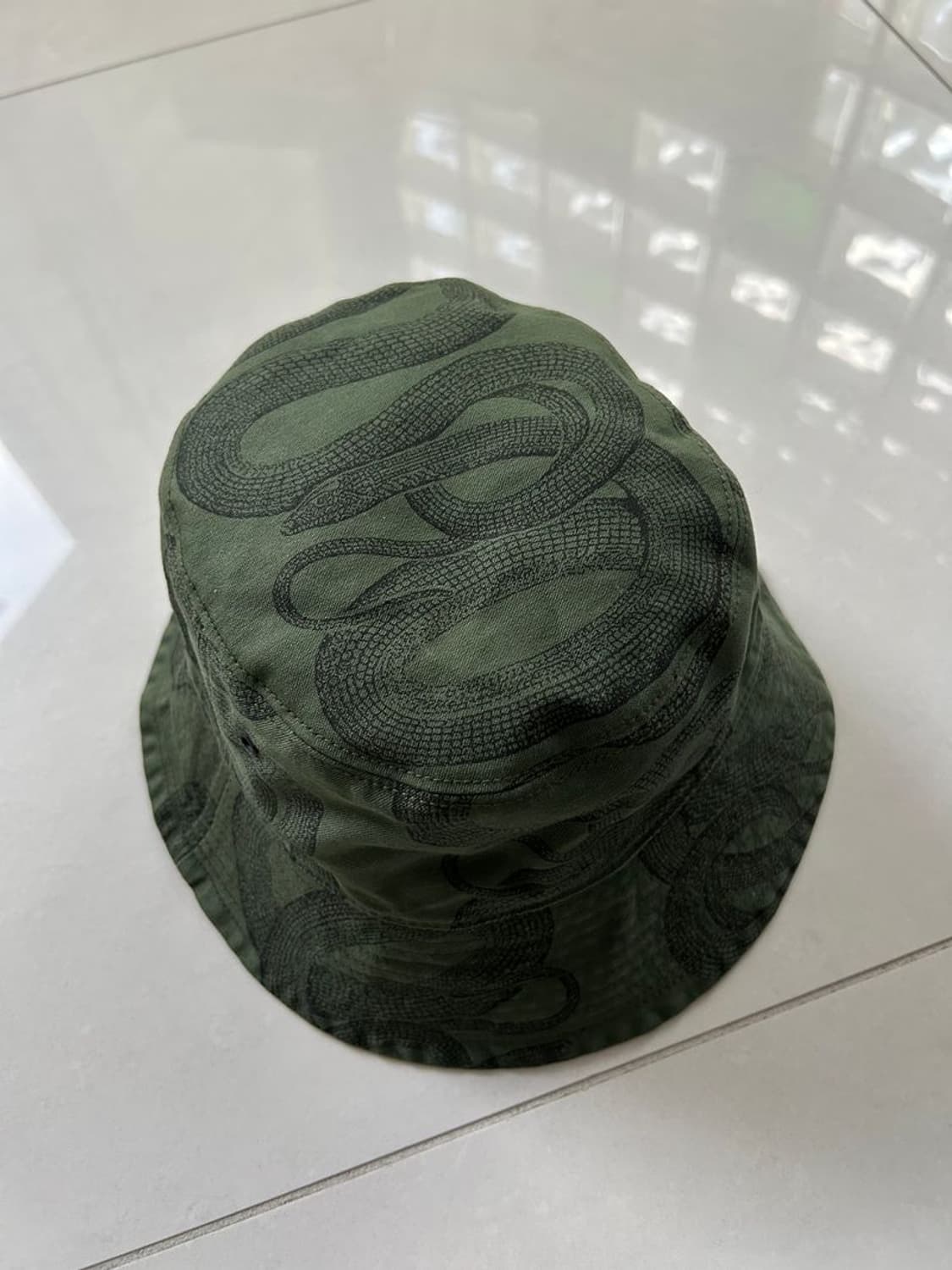 GLAMOUR SNAKE 히스테릭 글래머 뱀 버킷 햇 상품이미지4