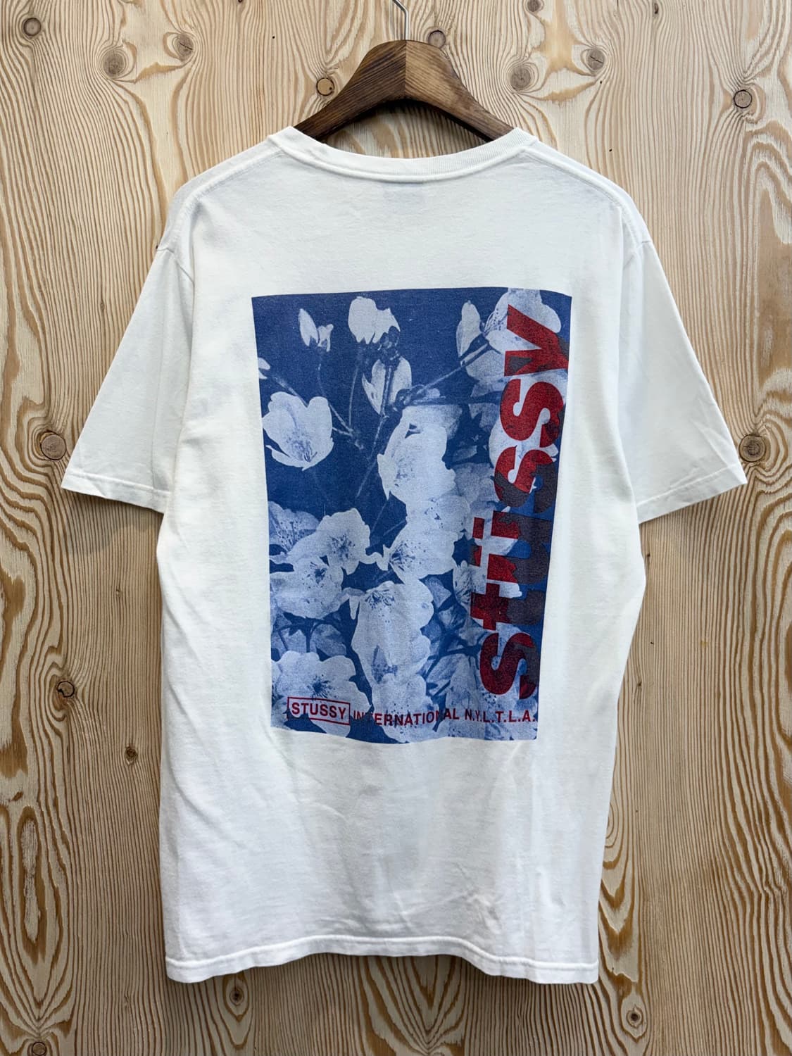 스투시 윈드플라워 티셔츠 상품이미지3