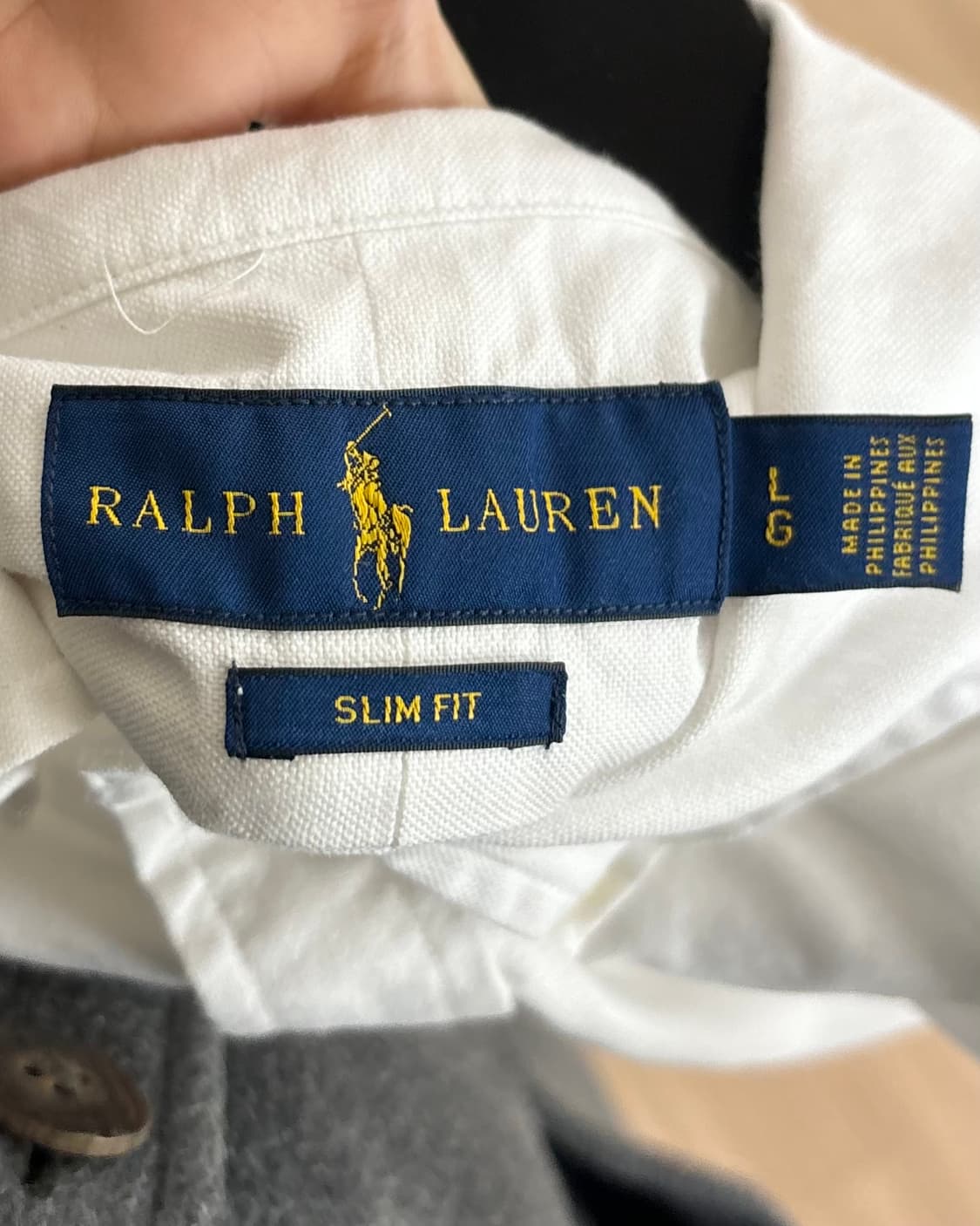 랄프 로렌 화이트 옥스퍼드 셔츠 상품이미지7