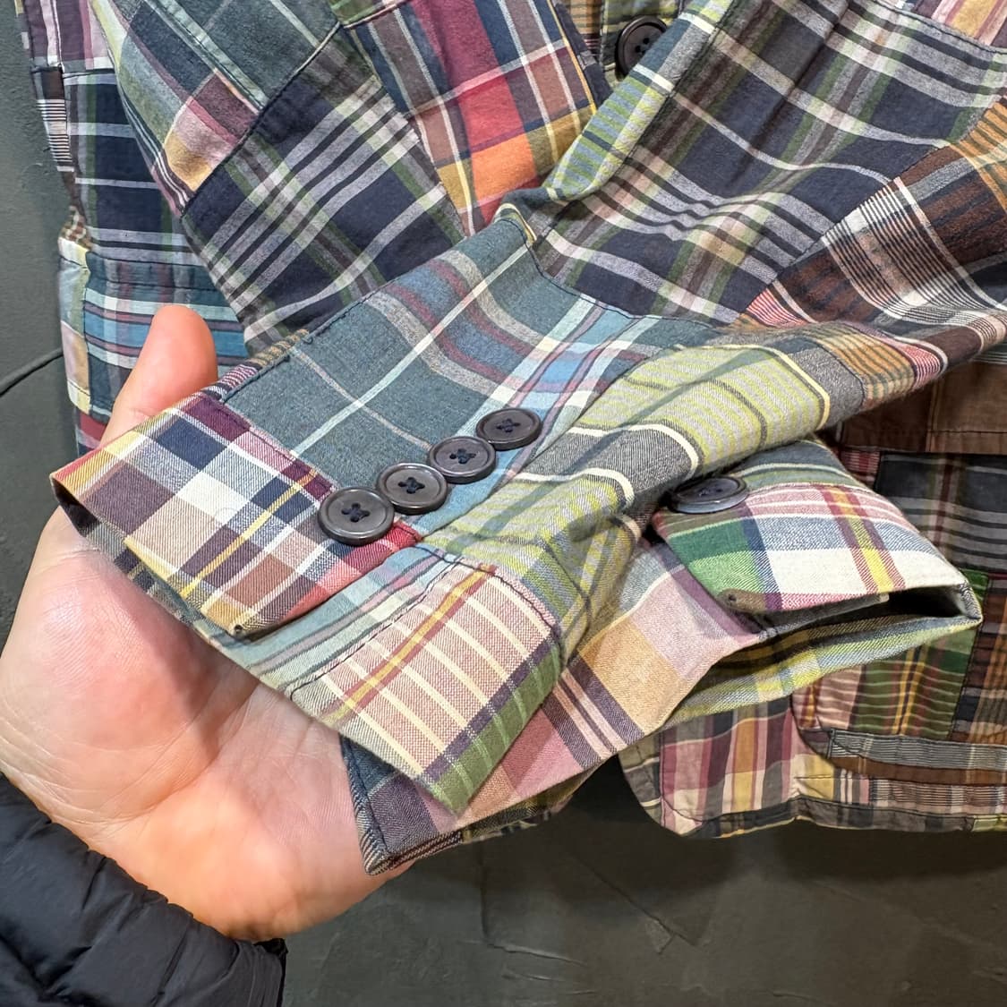 [36R] POLO 폴로 랄프로렌 패치워크 블레이저  상품이미지2