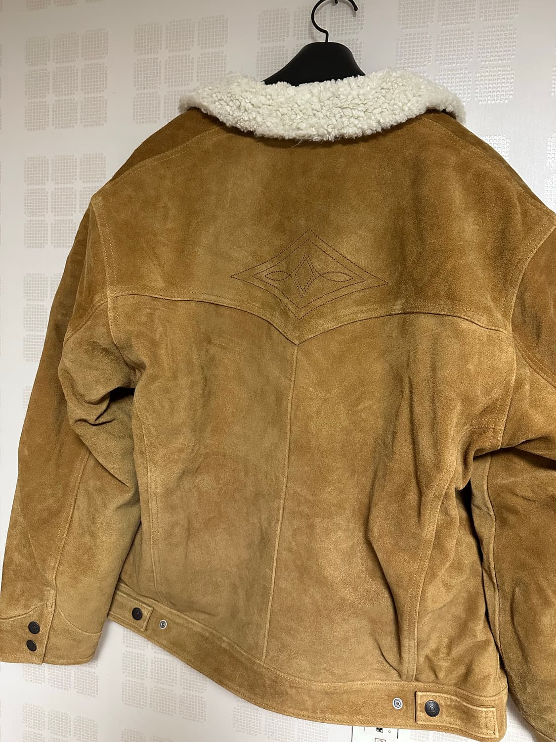 리바이스 웨스턴 스웨이드 쉐르파 자켓 L 상품이미지4