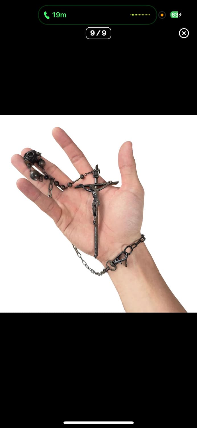 장폴고티에 크라이스트 로자리오 스컬 목걸이 상품이미지9